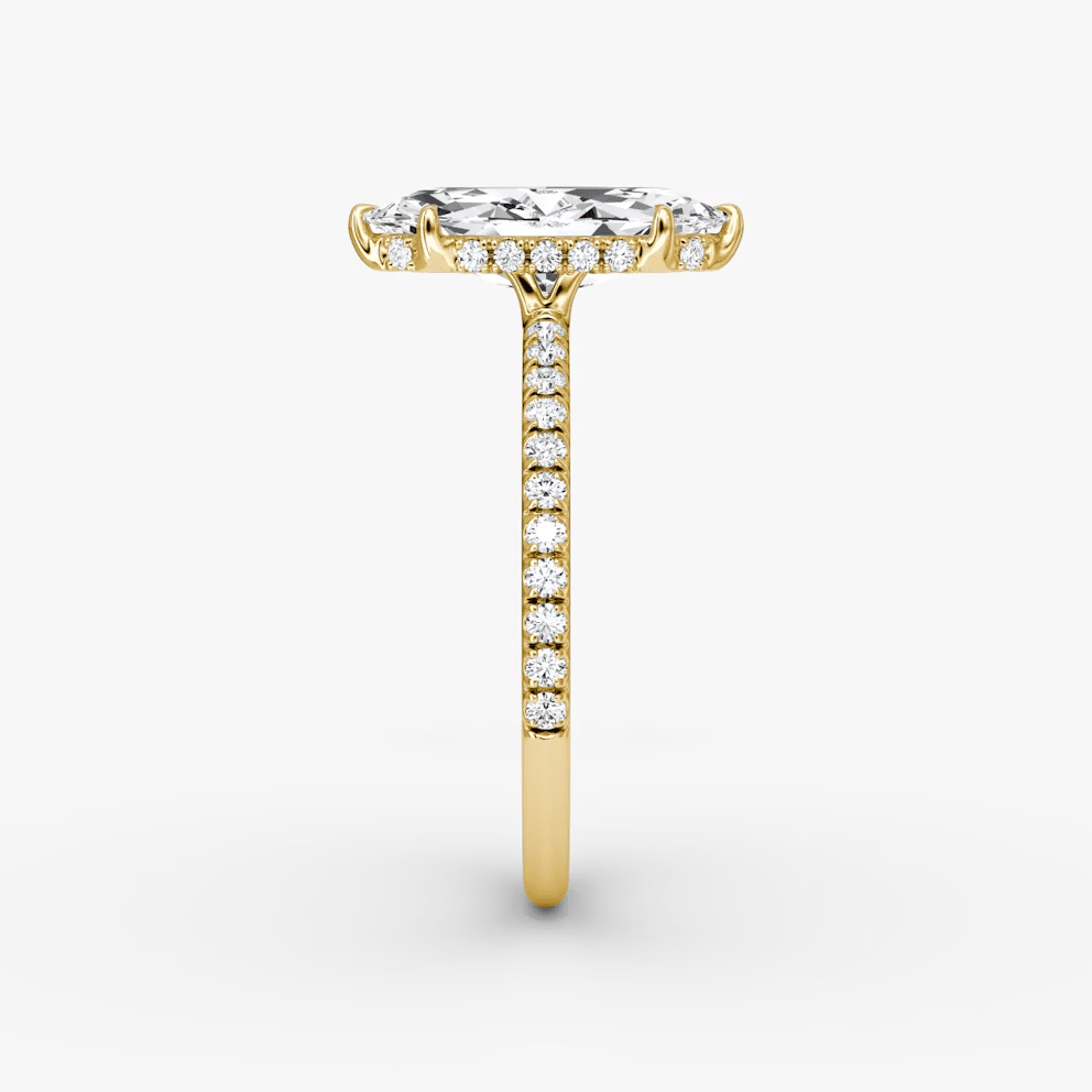 Gold Marquise Ring - Luxe Emporium x