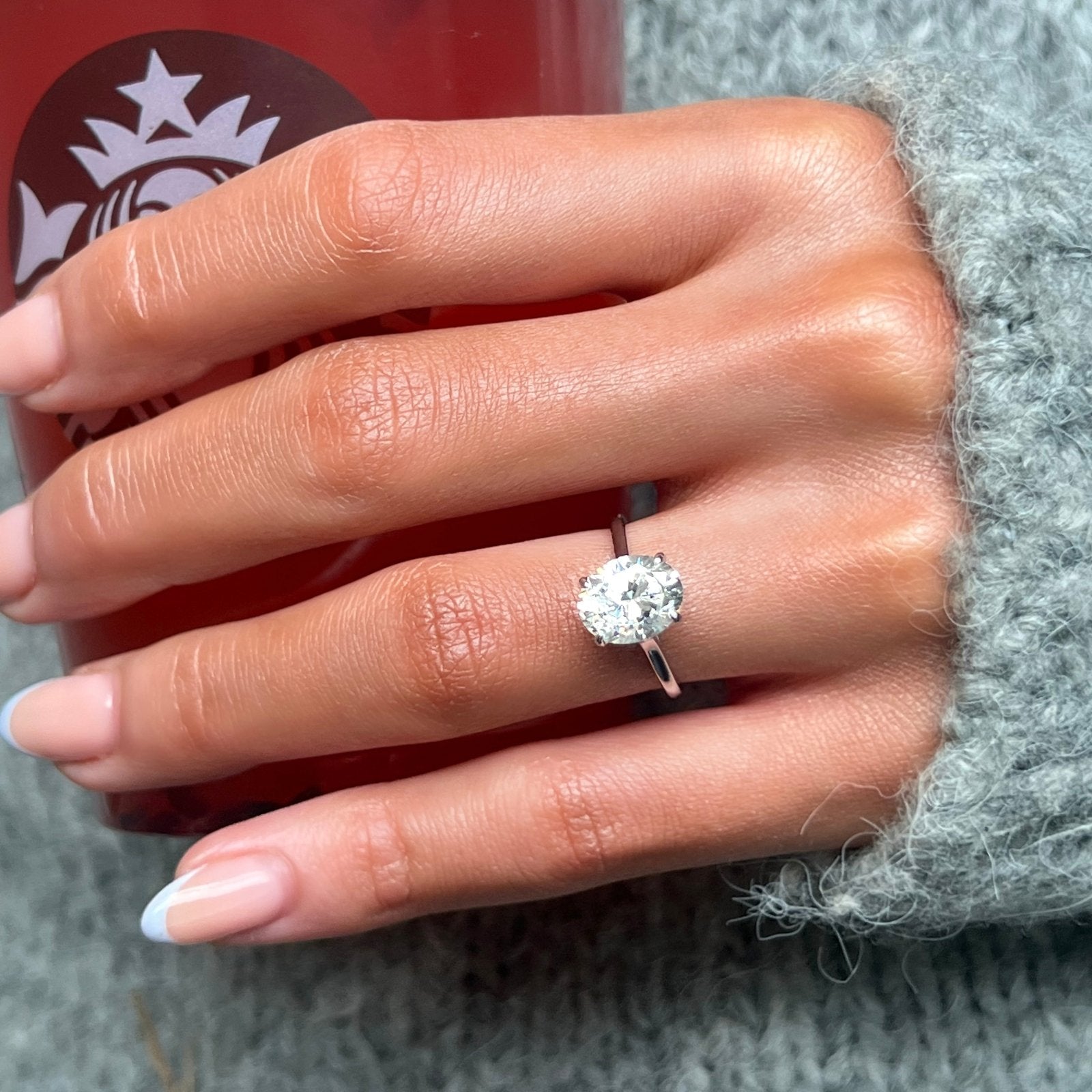 Sterling Silver Emera Ring - Luxe Emporium x