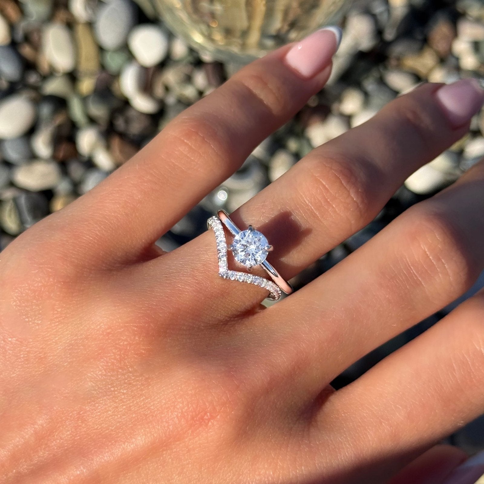 Sterling Silver Serene Ring - Luxe Emporium x