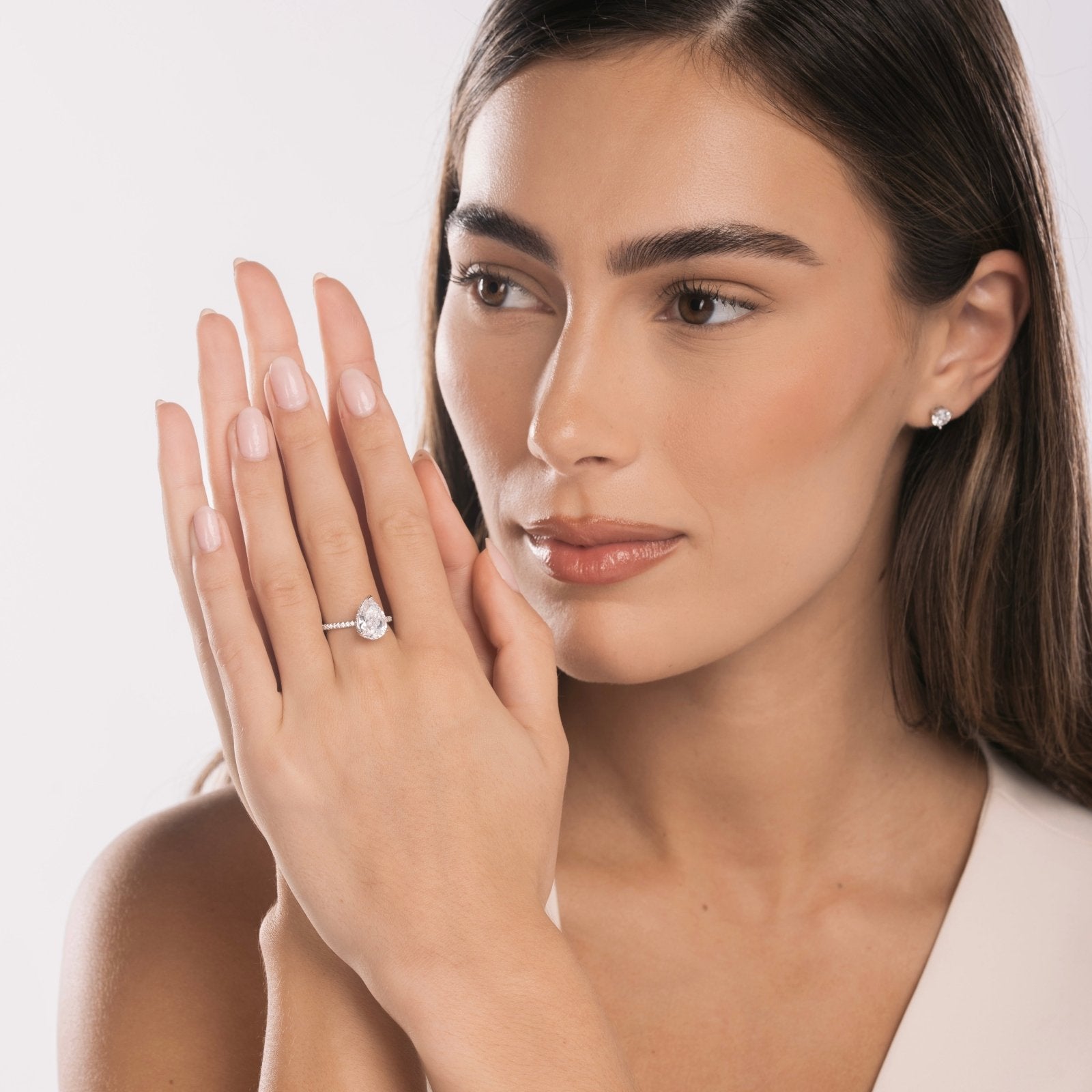 Sterling Silver Amour Ring - Luxe Emporium x