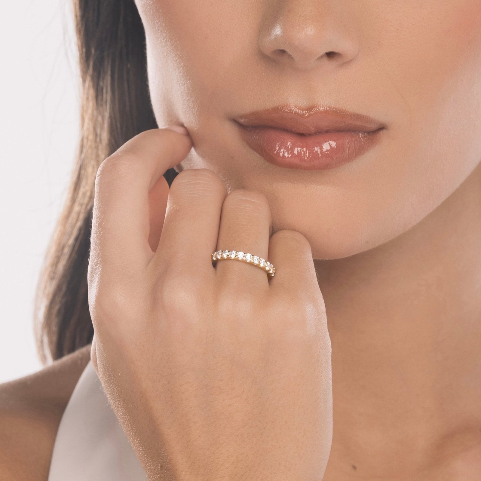 Gold Aurelia Band Ring - Luxe Emporium x