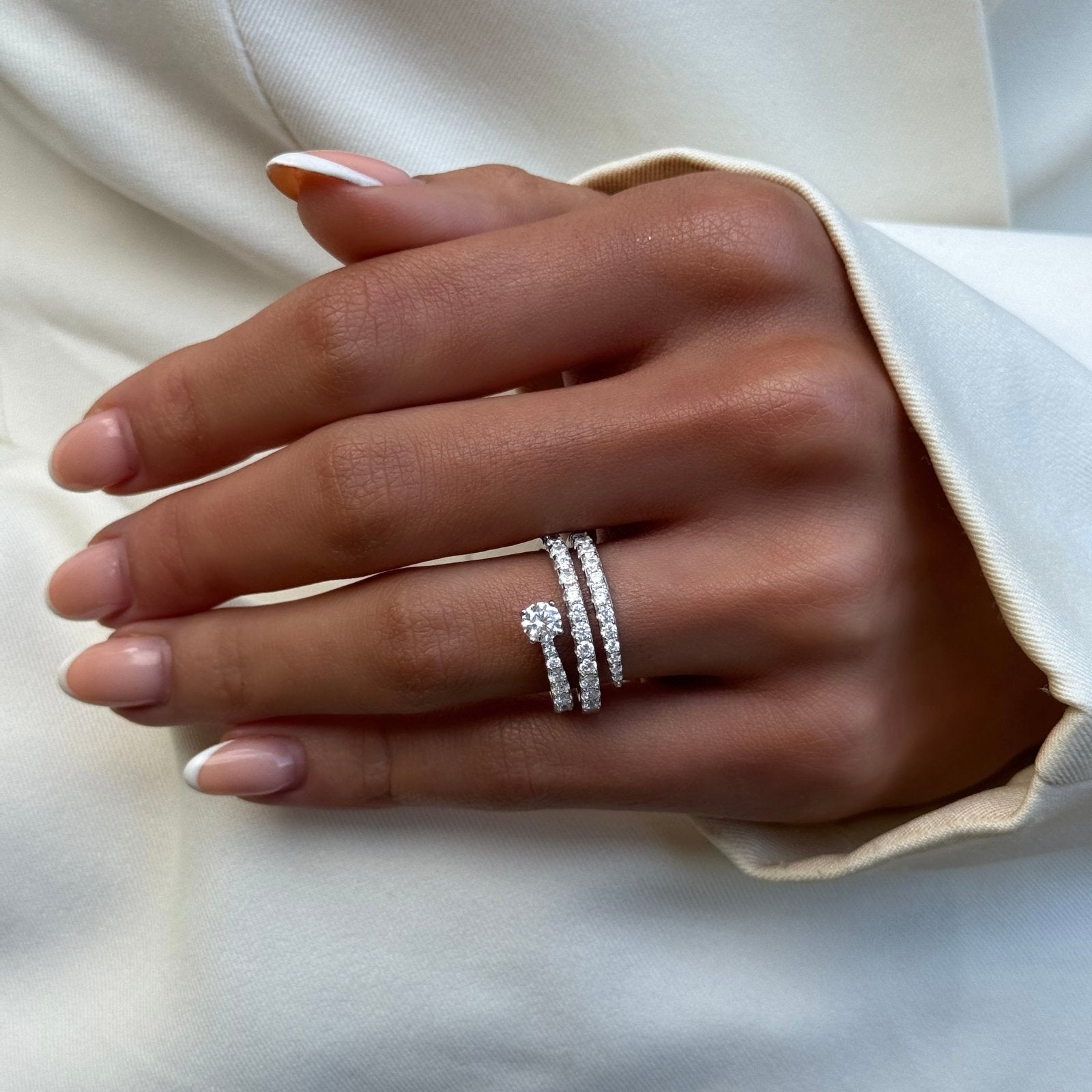 Sterling Silver Opiea Ring - Luxe Emporium x