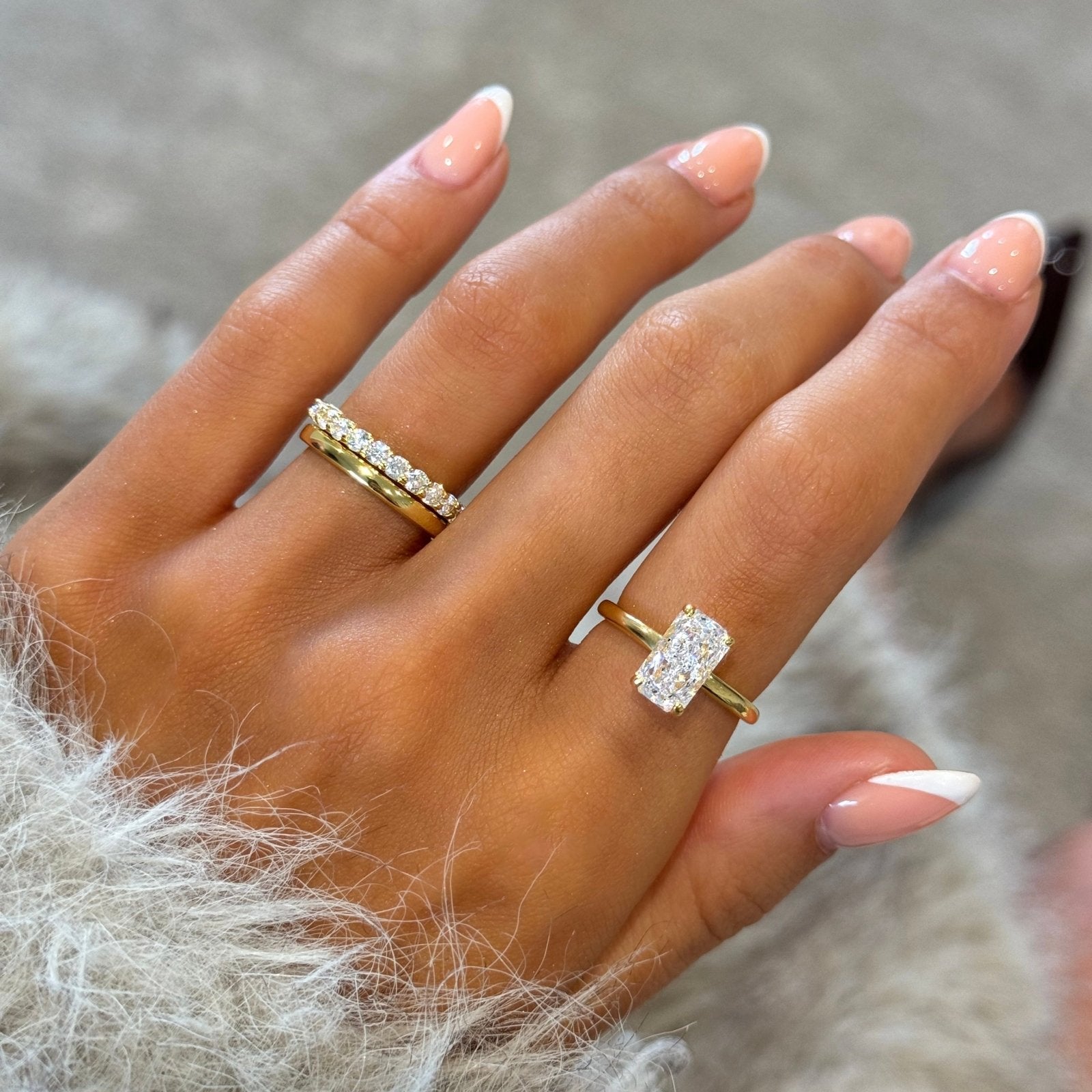 Gold Ayda Band Ring - Luxe Emporium x