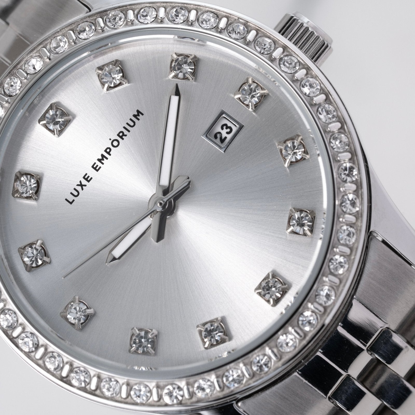 Radiant Silver Cavallia 30 Watch - Luxe Emporium x