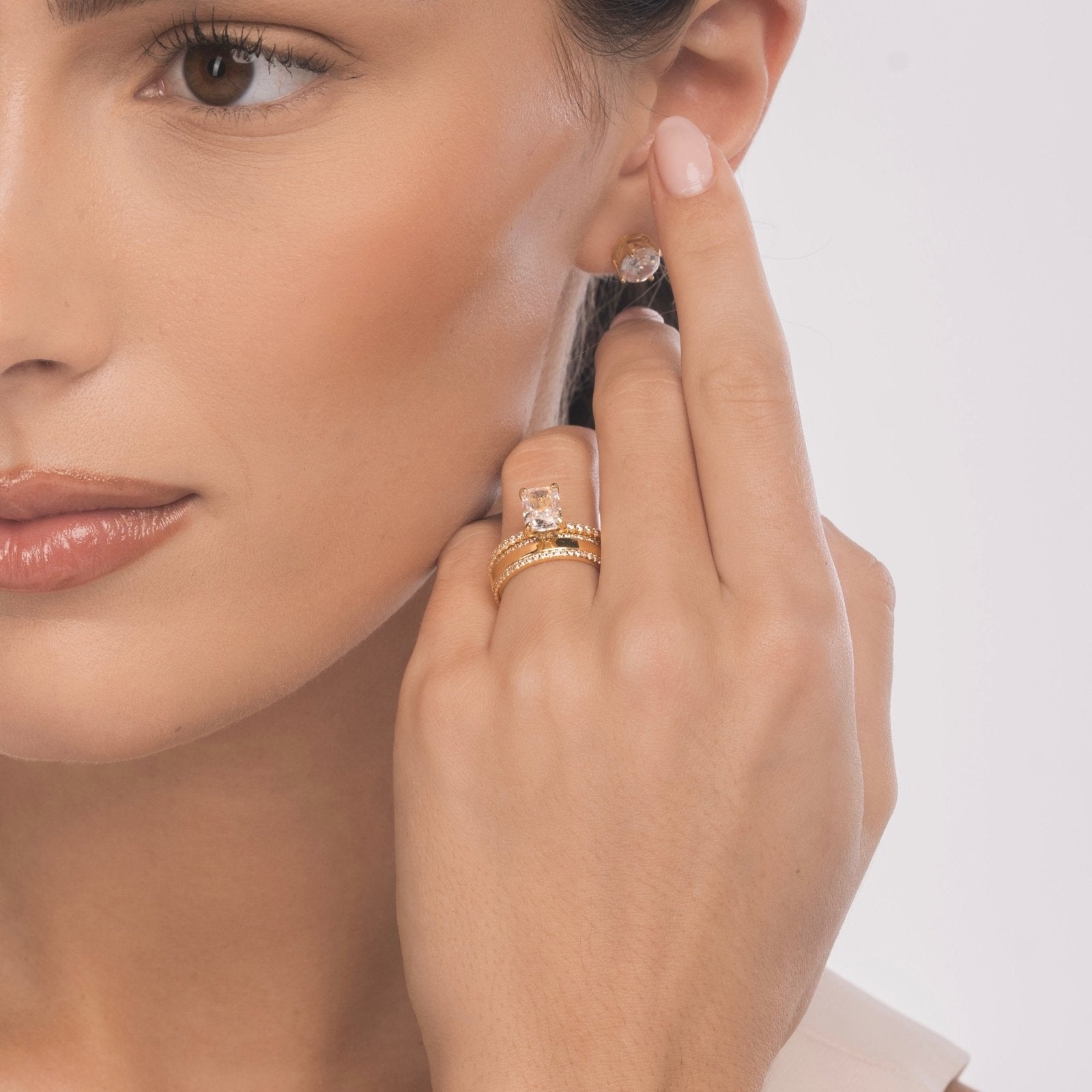 Gold Mini Jasmine Ring - Luxe Emporium x