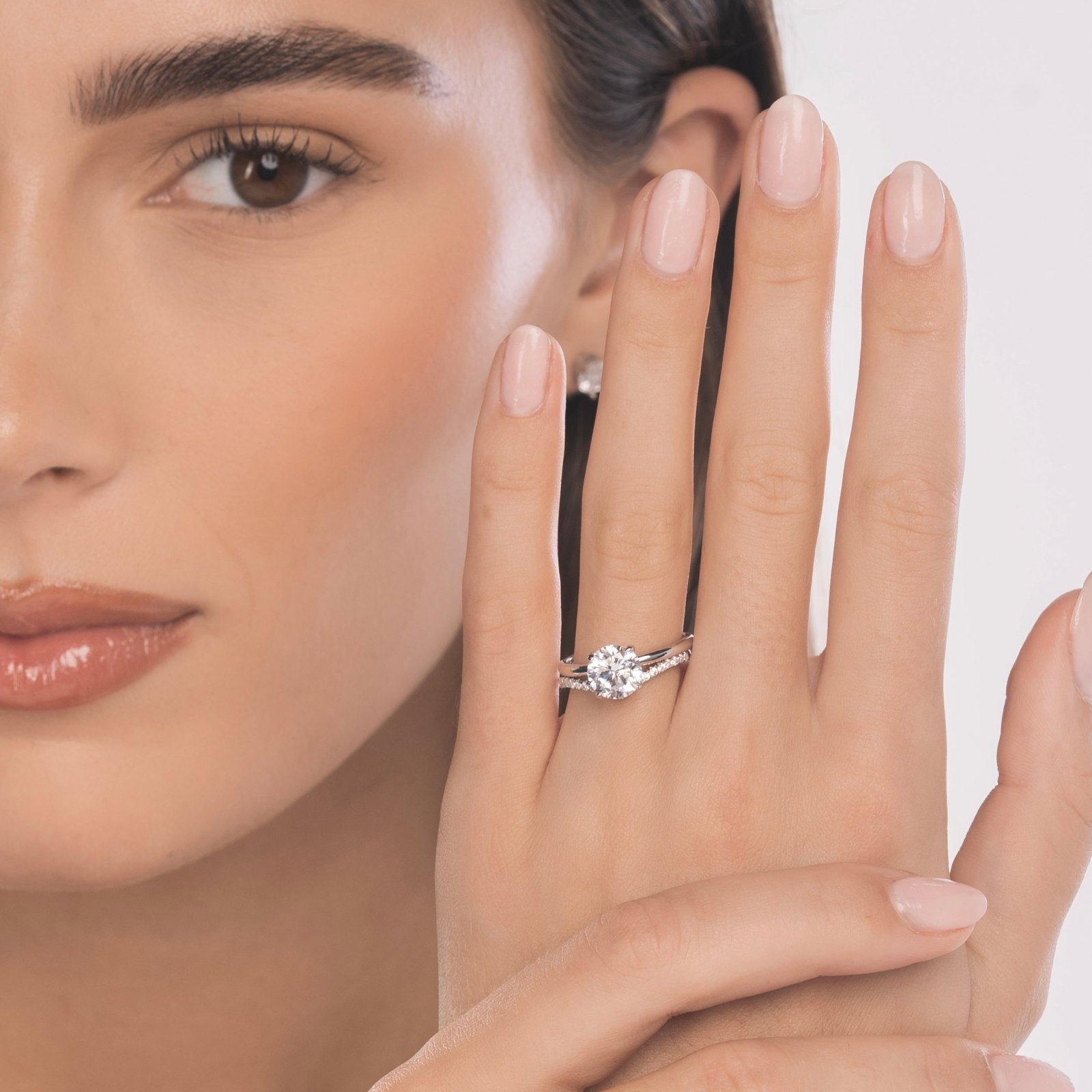 Sterling Silver 2ct Étoile Ring - Luxe Emporium x