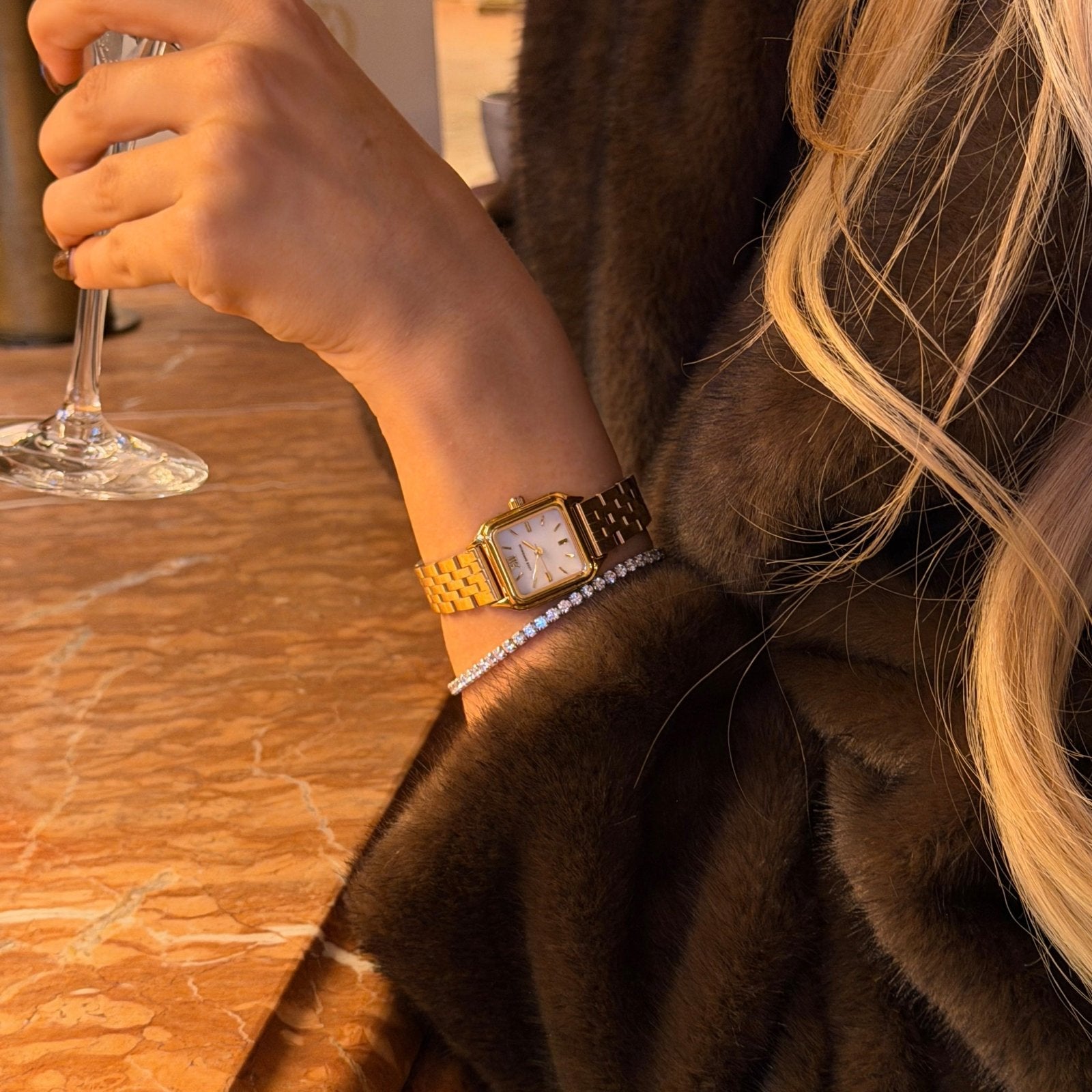 Gold Mayfair 26 Watch - Luxe Emporium x