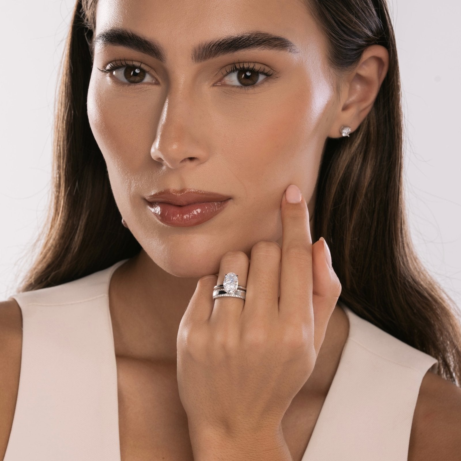 Sterling Silver Marion Ring - Luxe Emporium x