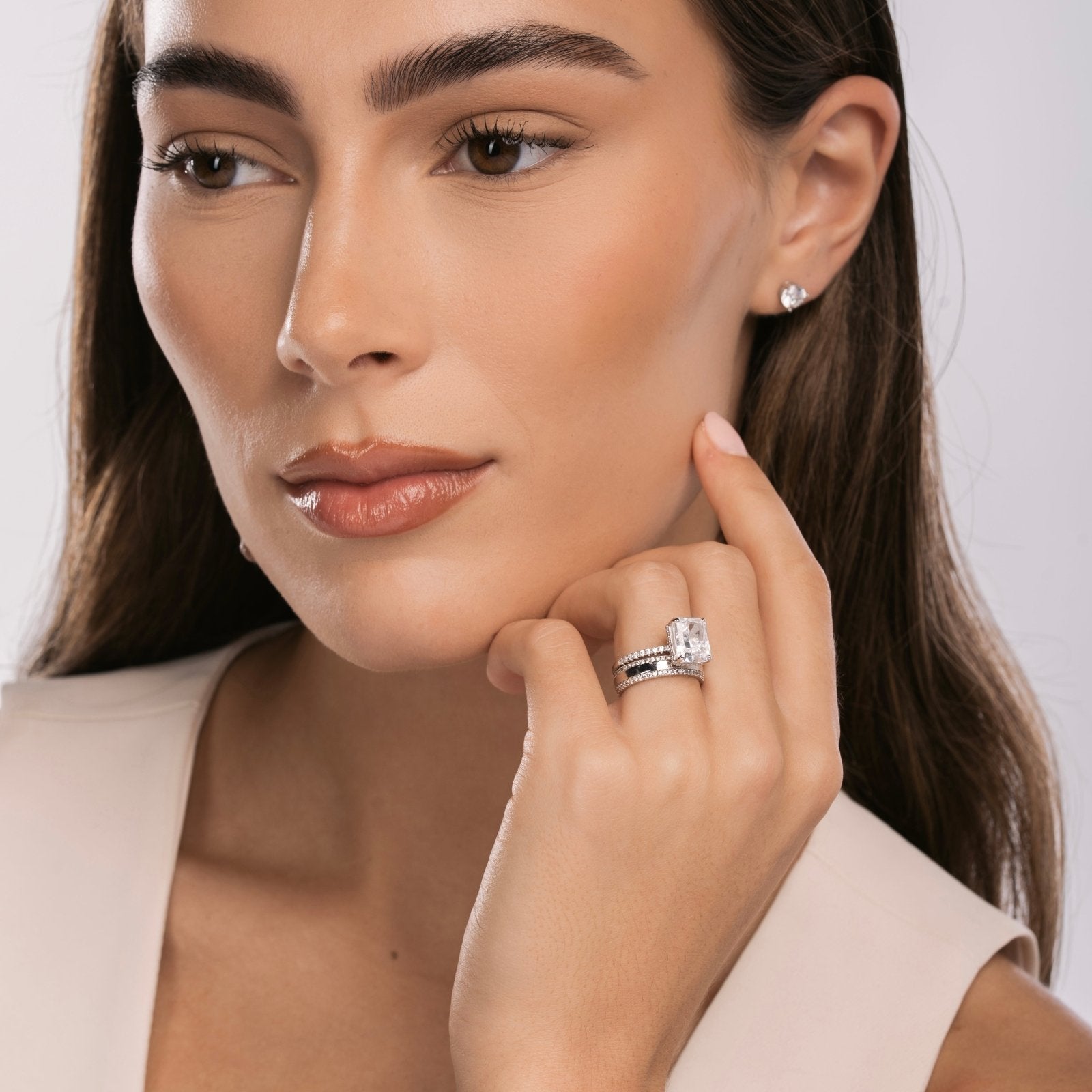 Sterling Silver Marion Ring - Luxe Emporium x