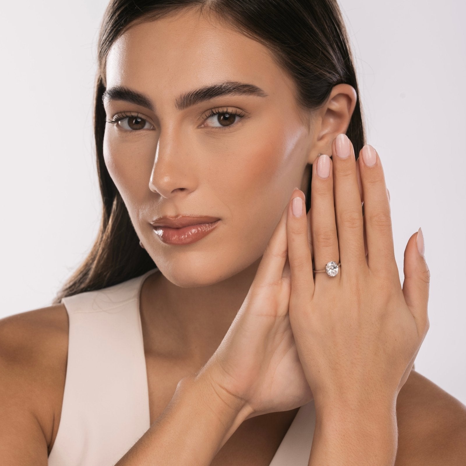 Sterling Silver Emera Ring - Luxe Emporium x