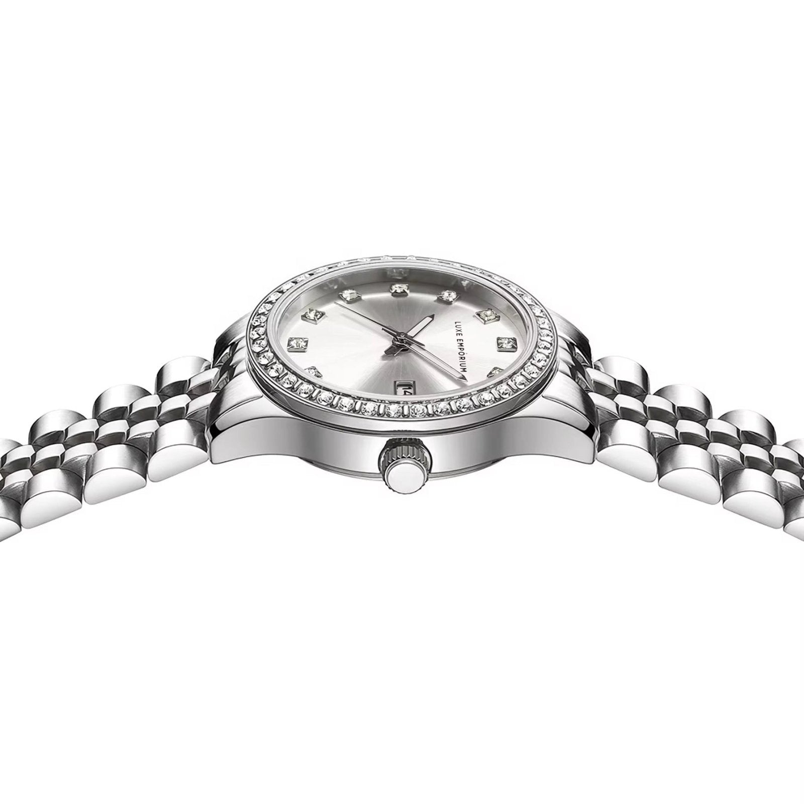 Radiant Silver Cavallia 30 Watch - Luxe Emporium x