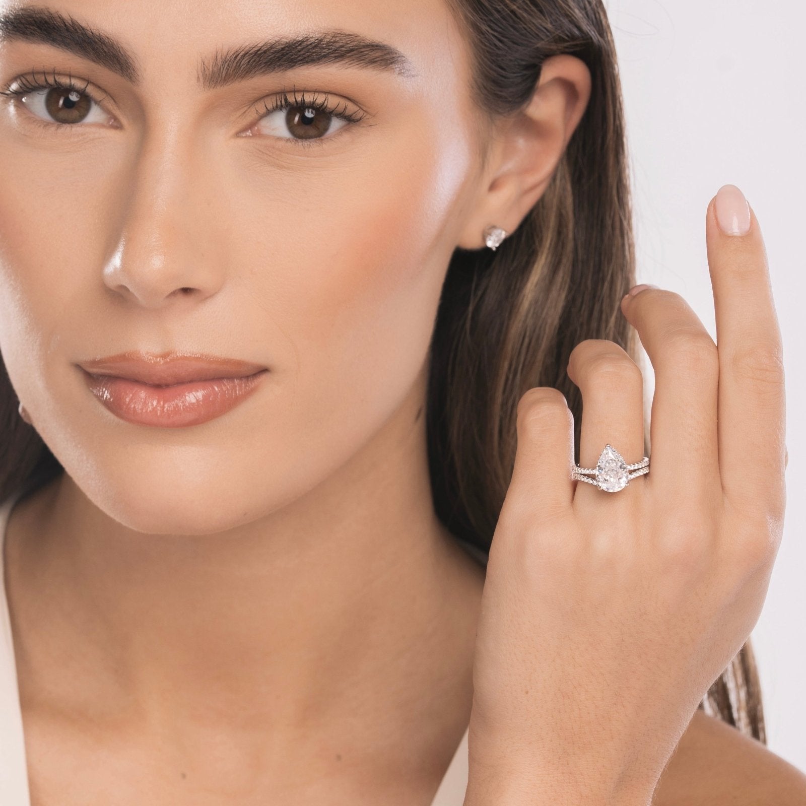 Sterling Silver Amour Ring - Luxe Emporium x