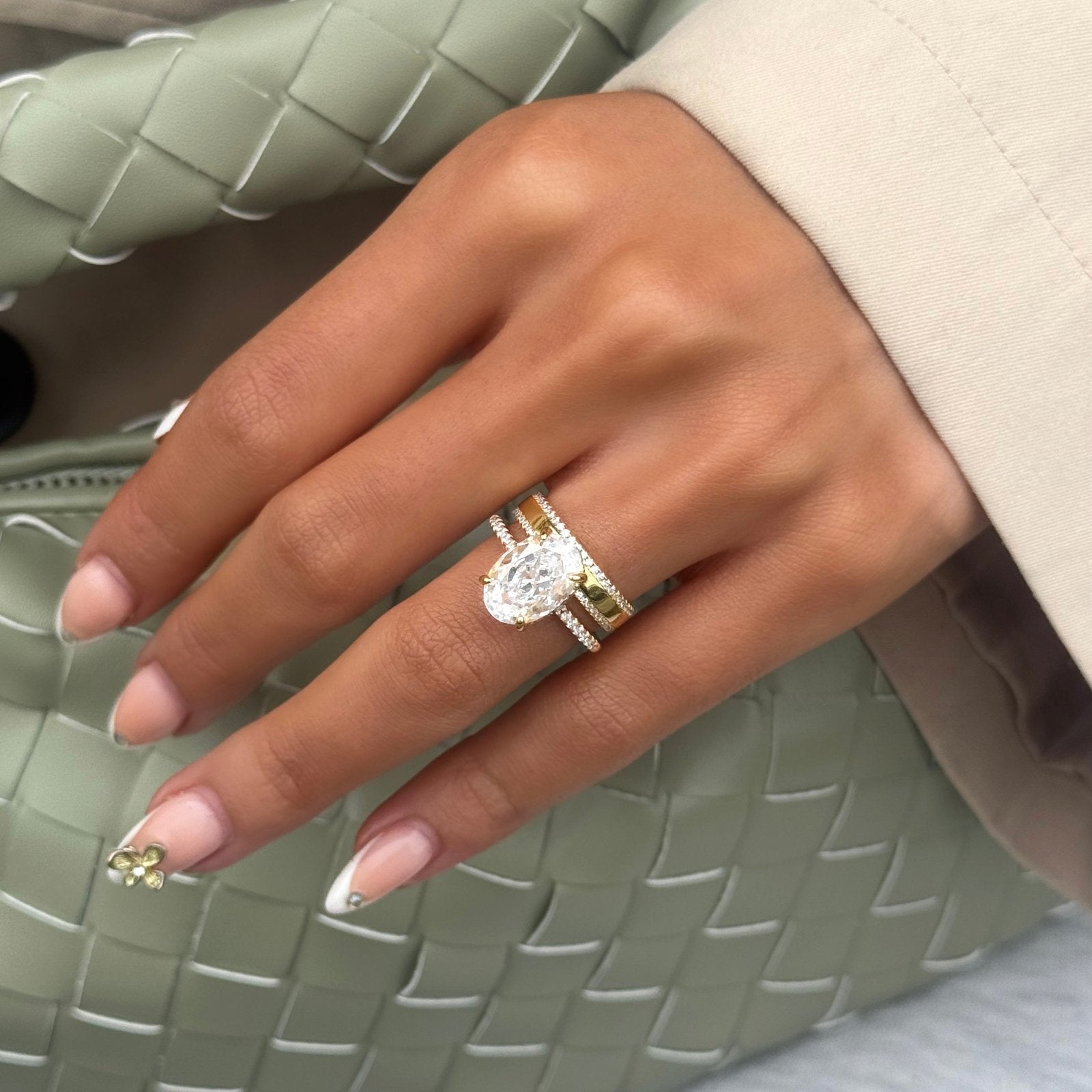 Gold Solitaire Ring - Luxe Emporium x