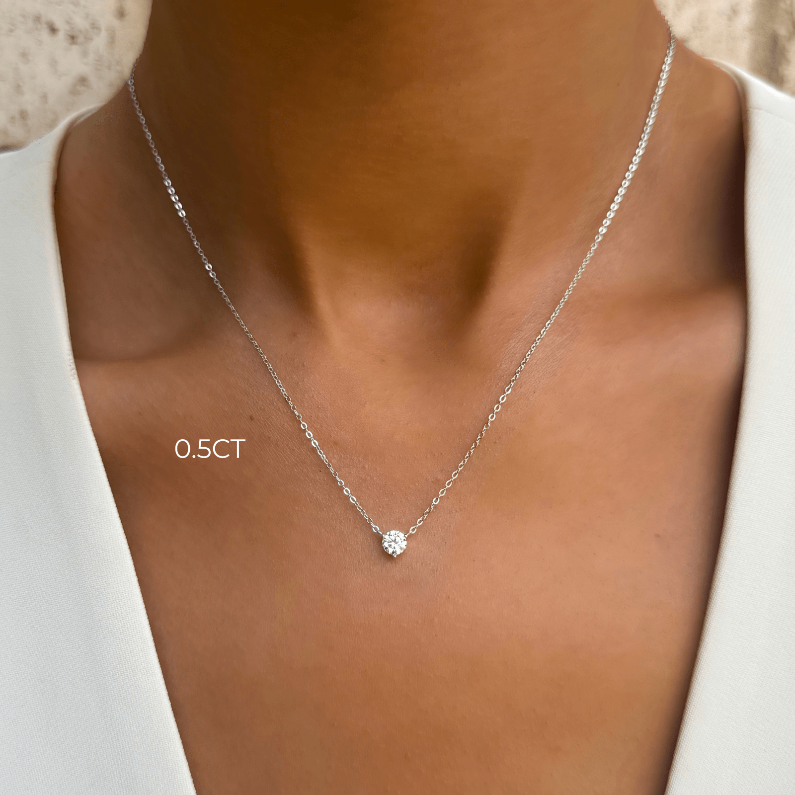 Sterling Silver Nolani Necklace - Luxe Emporium x