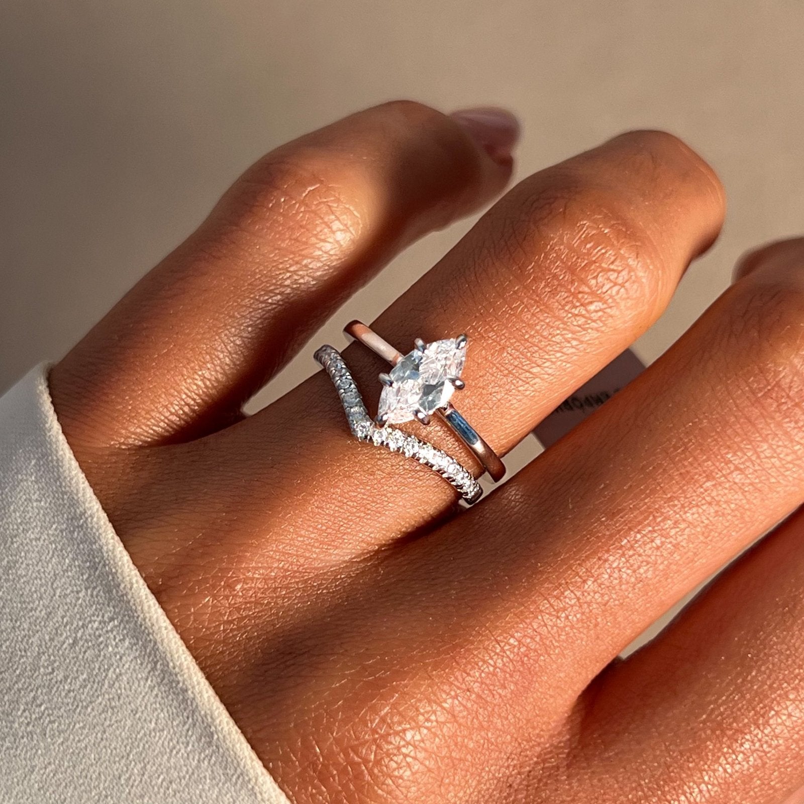 Sterling Silver Wishbone Ring - Luxe Emporium x