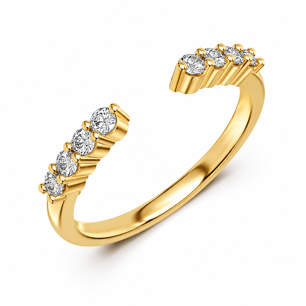Gold Donut Band Ring - Luxe Emporium x