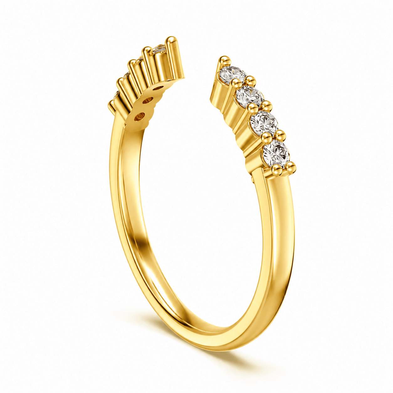 Gold Donut Band Ring - Luxe Emporium x