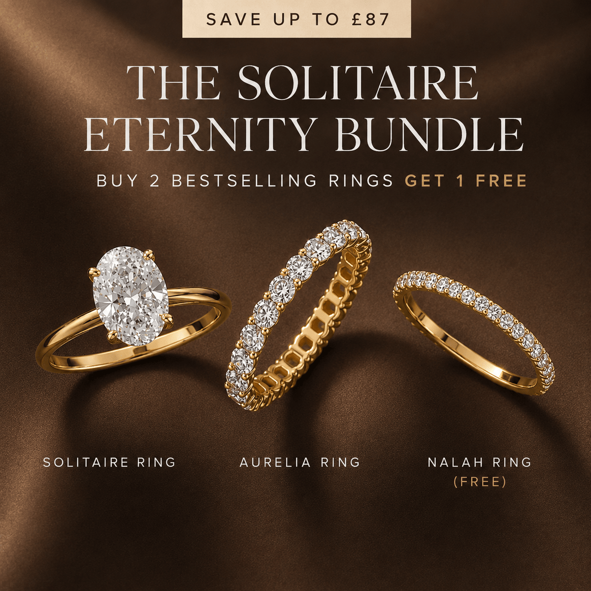 Solitaire Eternity Bundle - Luxe Emporium x