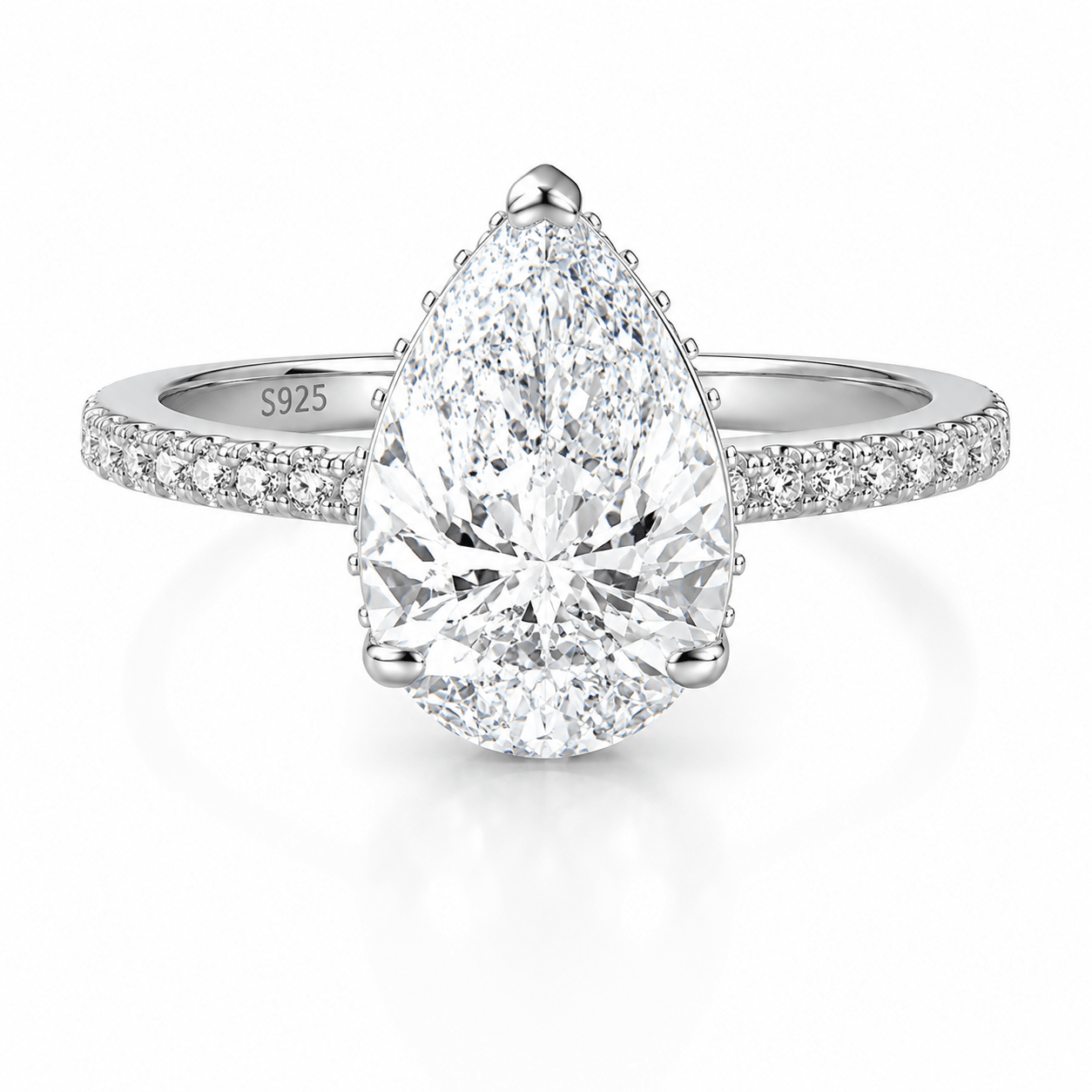 Sterling Silver Rosalie Ring - Luxe Emporium x