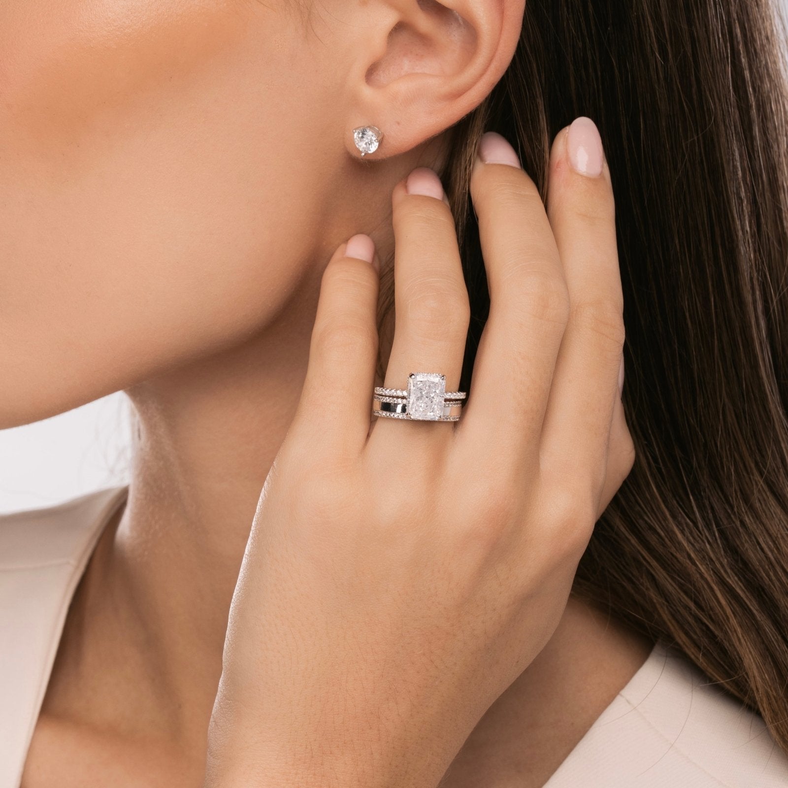 Sterling Silver Marion Ring - Luxe Emporium x