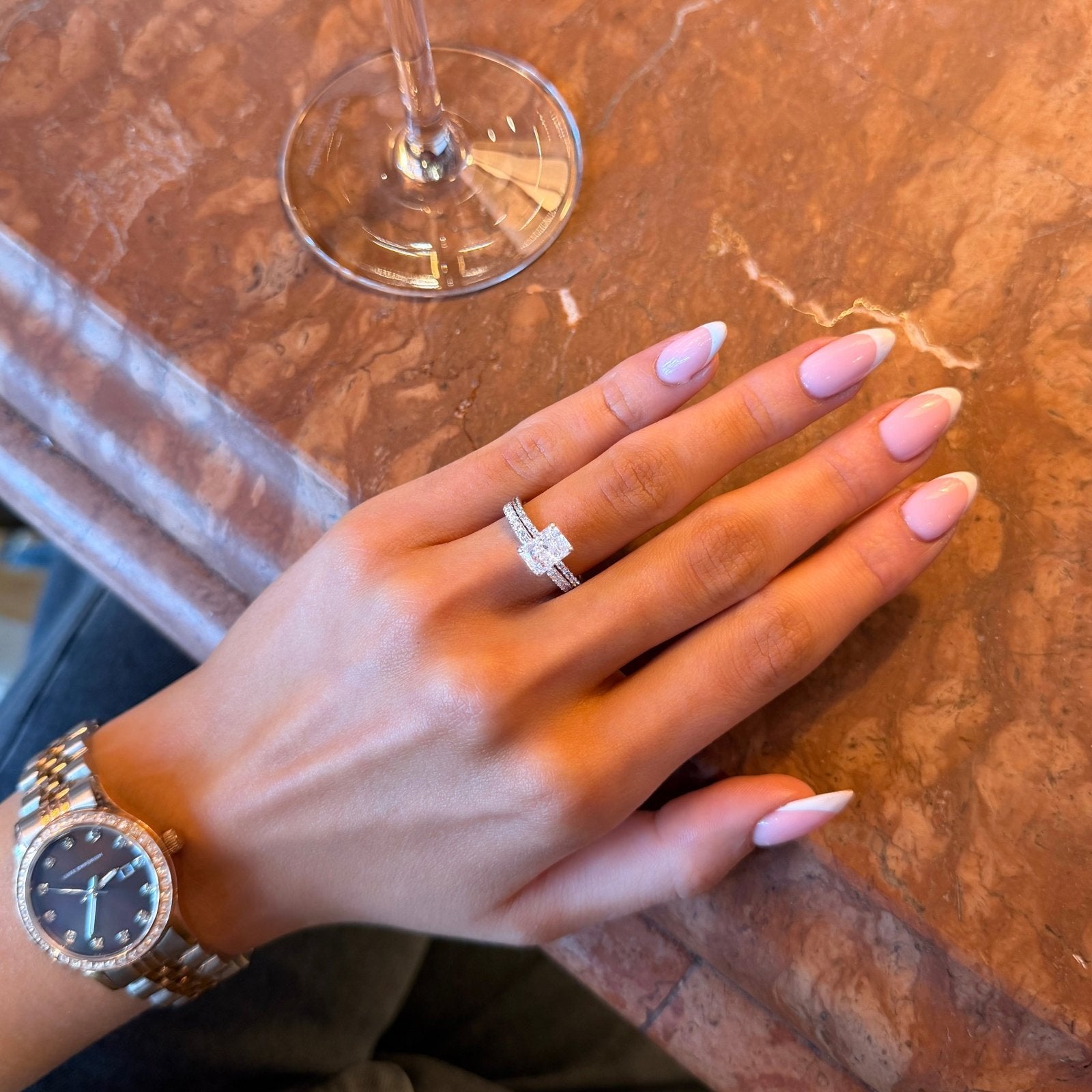 Sterling Silver Mini Jasmine Ring - Luxe Emporium x
