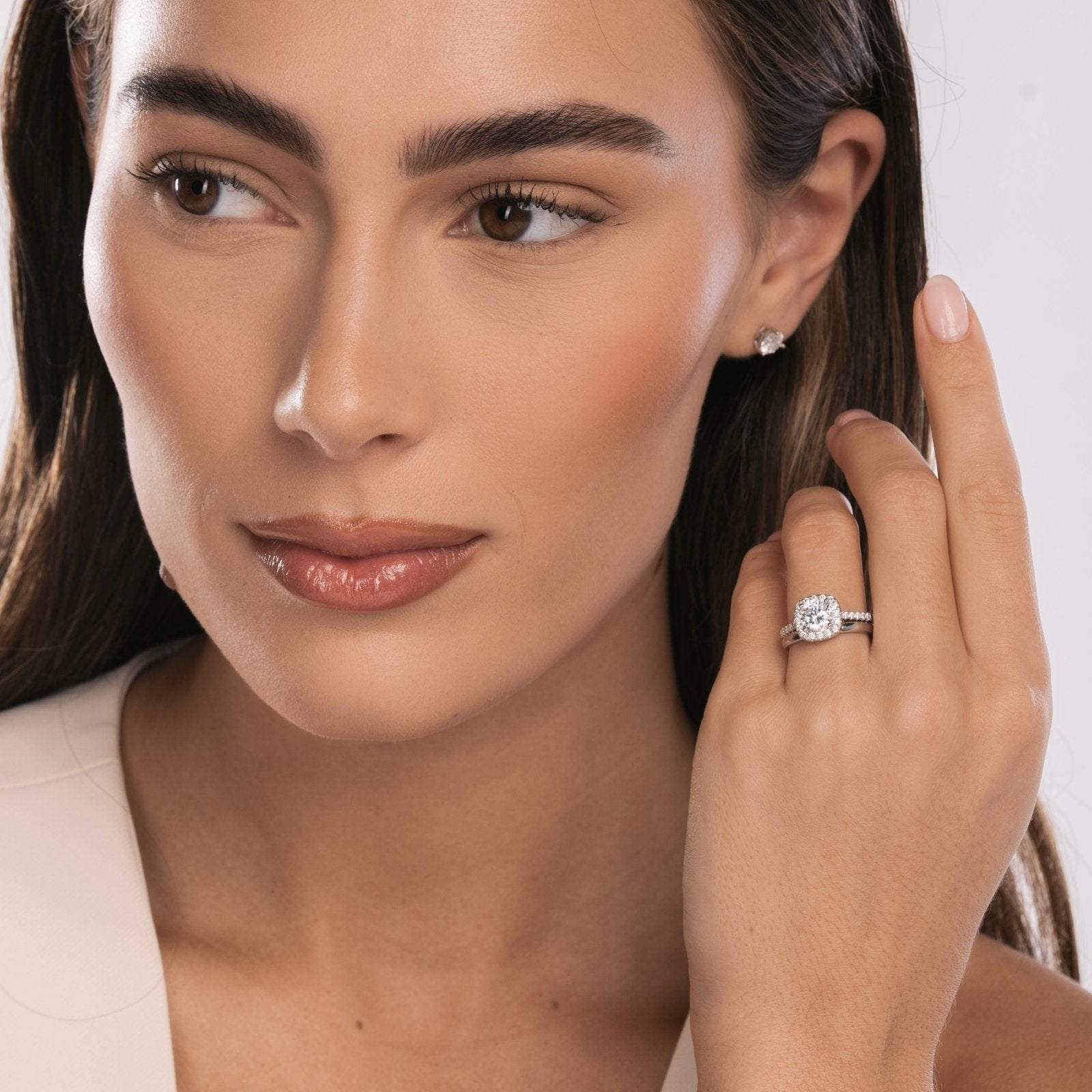 Sterling Silver Ayda Band Ring - Luxe Emporium x