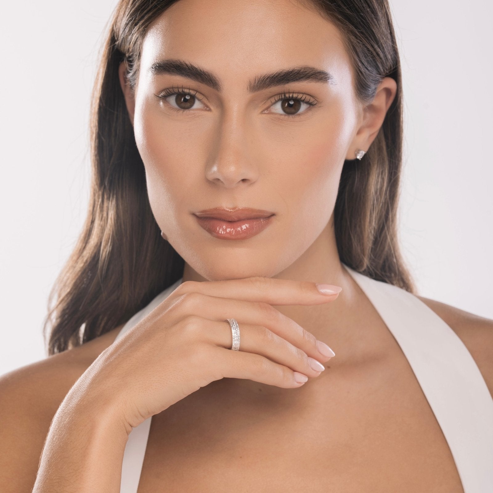 Sterling Silver Lumen Ring - Luxe Emporium x