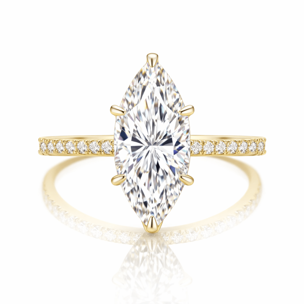 Gold Marquise Ring - Luxe Emporium x