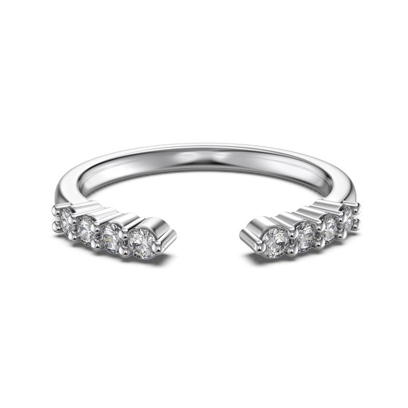 Sterling Silver Donut Band Ring - Luxe Emporium x