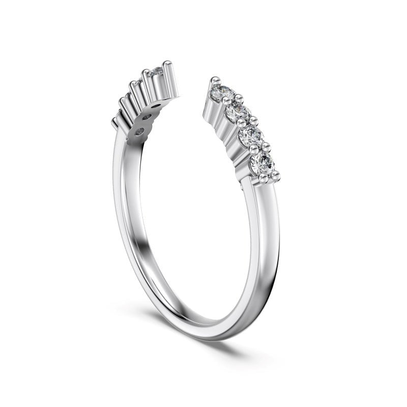 Sterling Silver Donut Band Ring - Luxe Emporium x