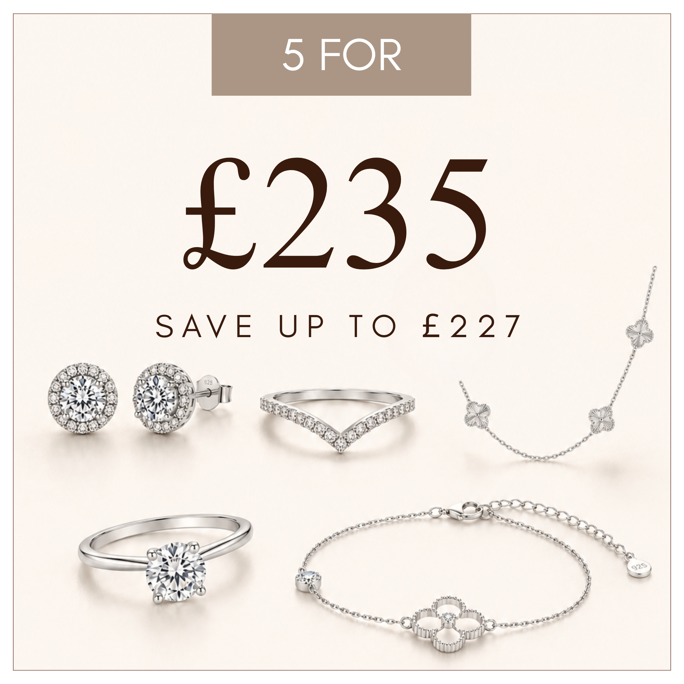 5 For £235