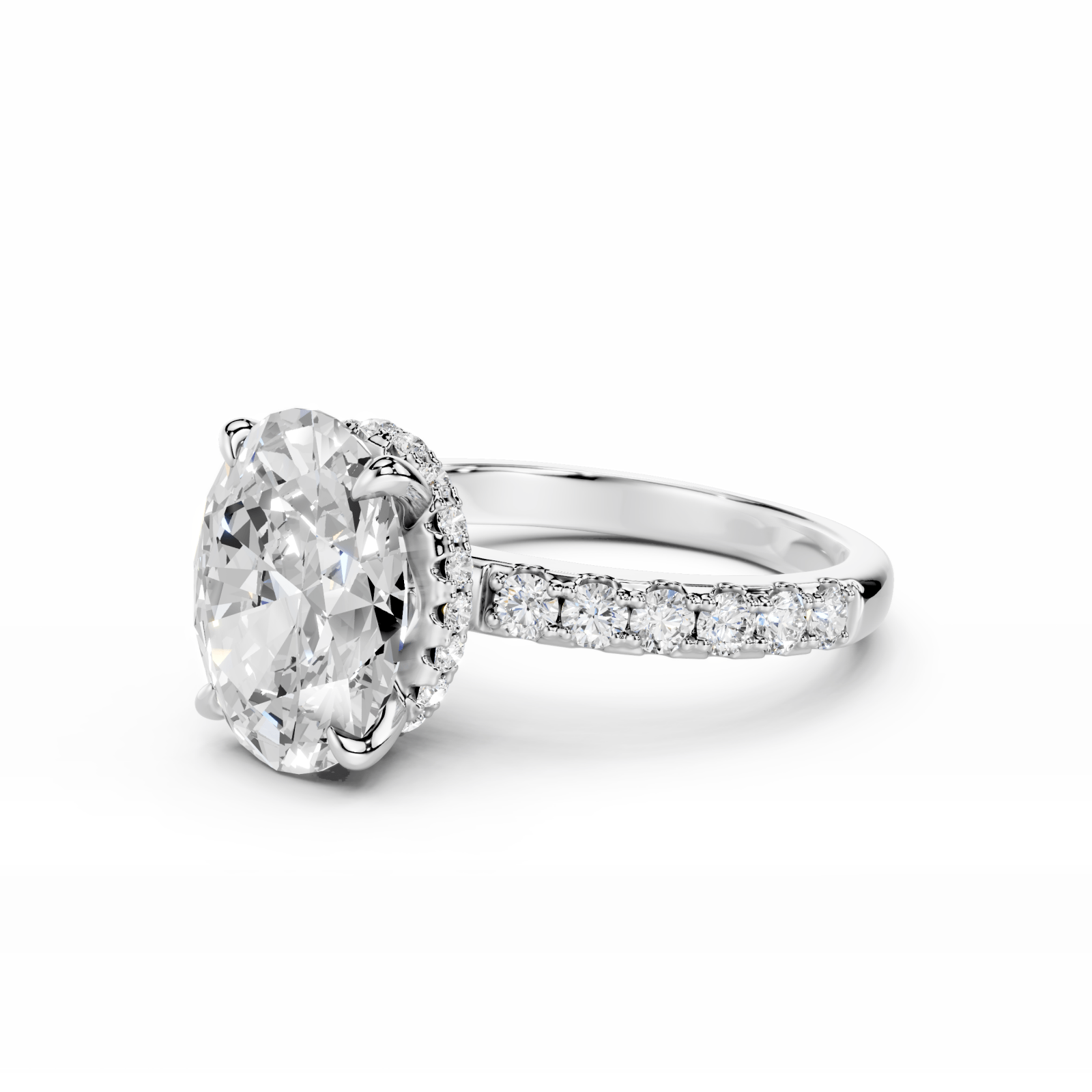 Sterling Silver Elysia Solitaire Ring - Luxe Emporium x