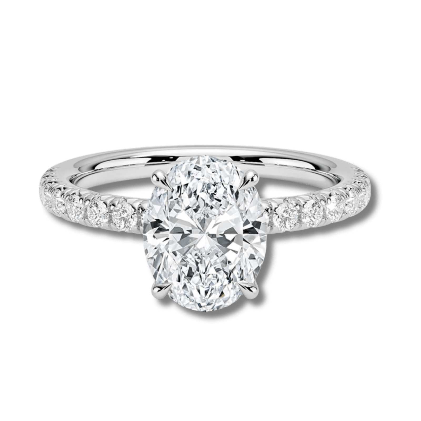 Sterling Silver 4 Prong Petite Solitaire Ring - Luxe Emporium x