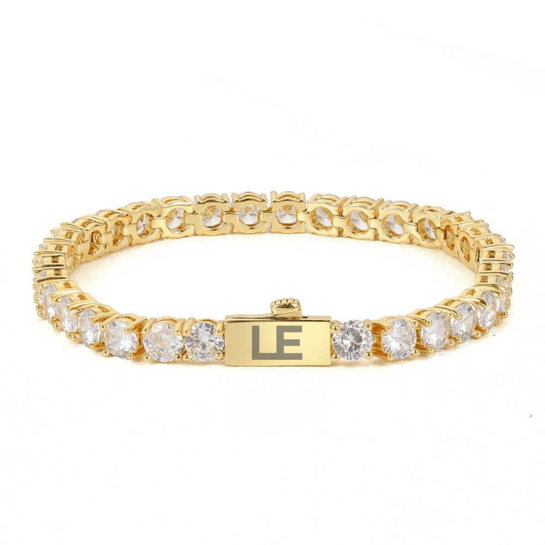 5mm Luxe Tennis Chain Bracelet - Luxe Emporium x