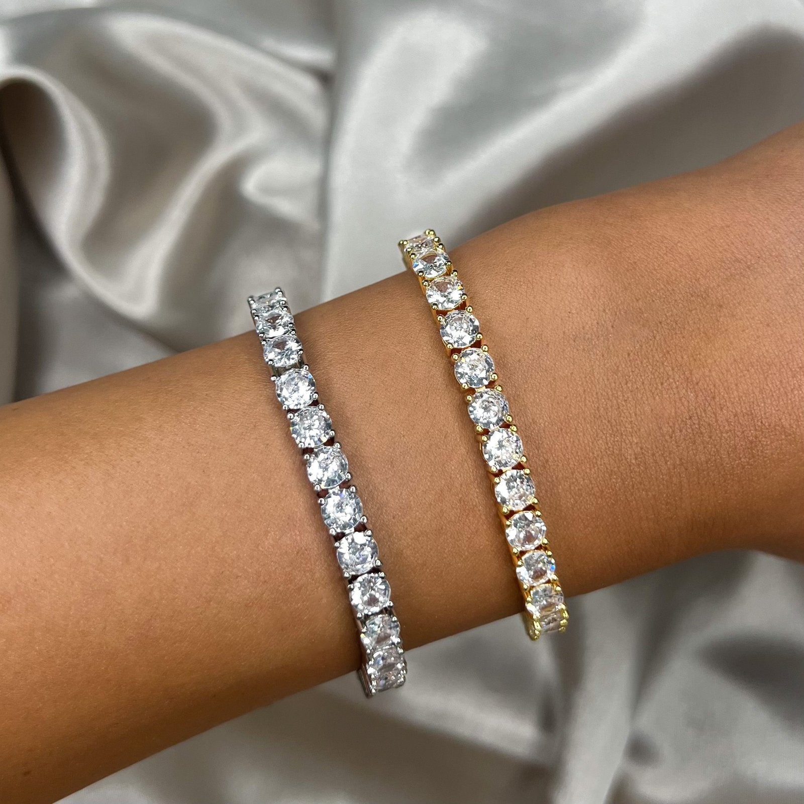 5mm Luxe Tennis Chain Bracelet - Luxe Emporium x