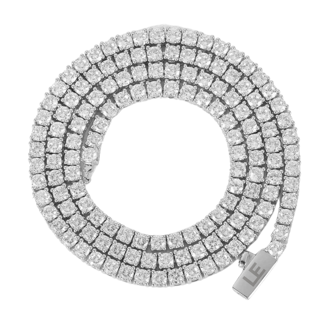 5mm Luxe Tennis Chain Necklace - Luxe Emporium x