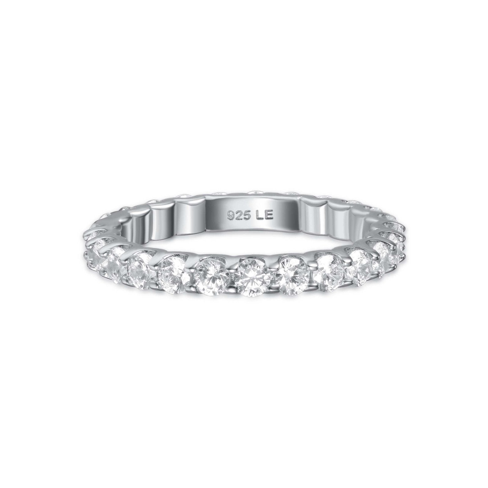 Aurelia Pink Sapphire Ring in Sterling Silver