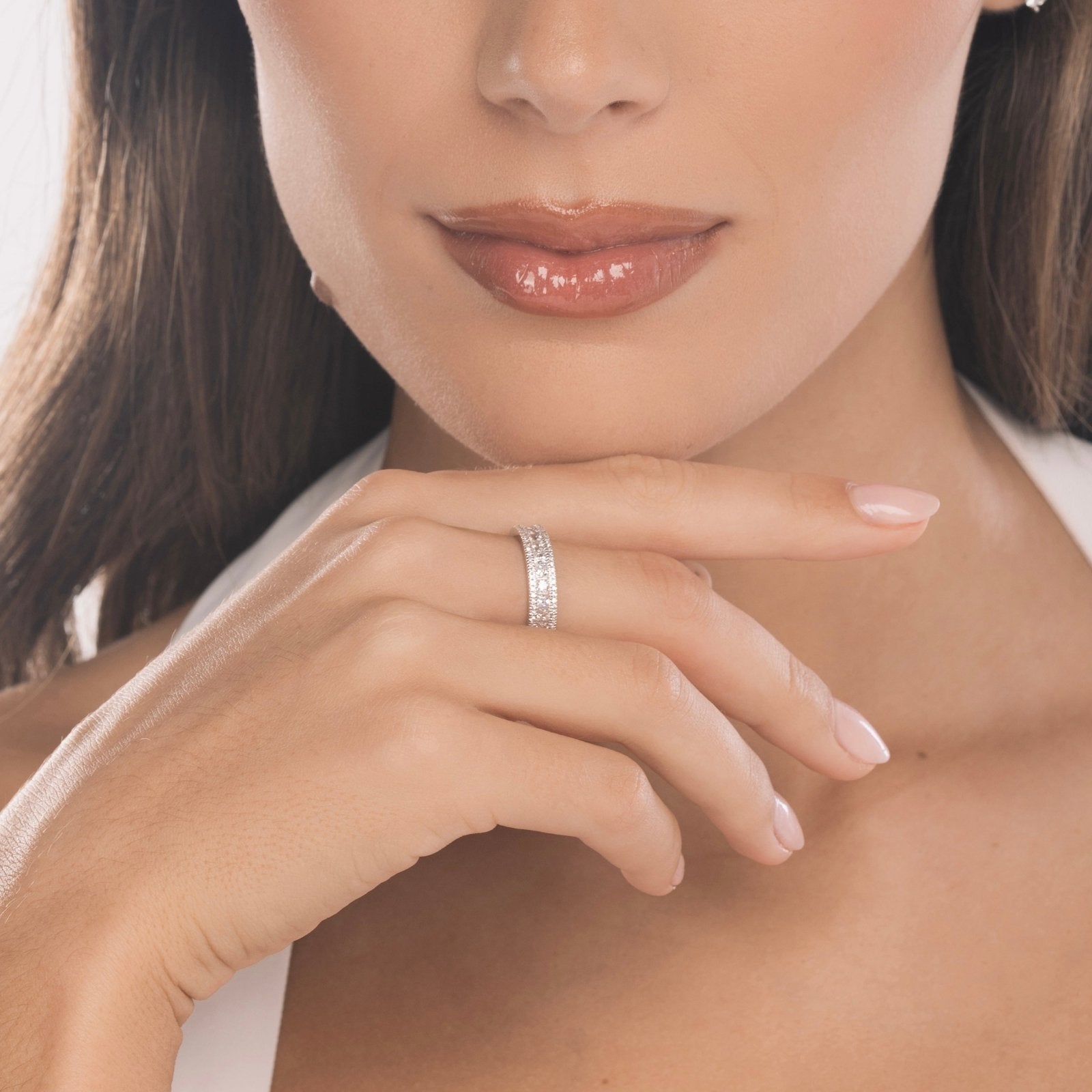 Sterling Silver Lumen Ring - Luxe Emporium x