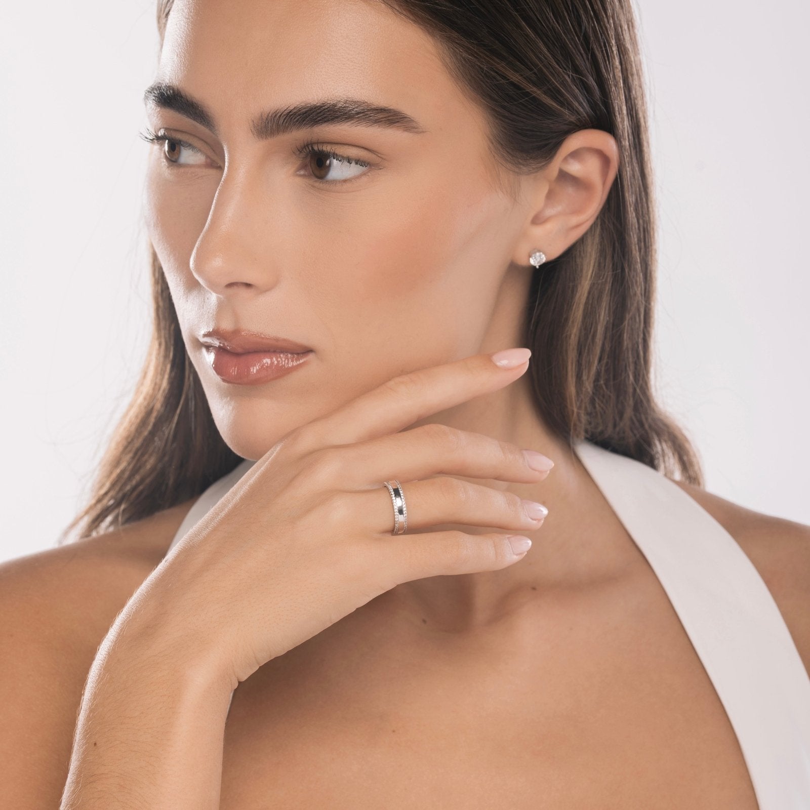 Sterling Silver Marion Ring - Luxe Emporium x