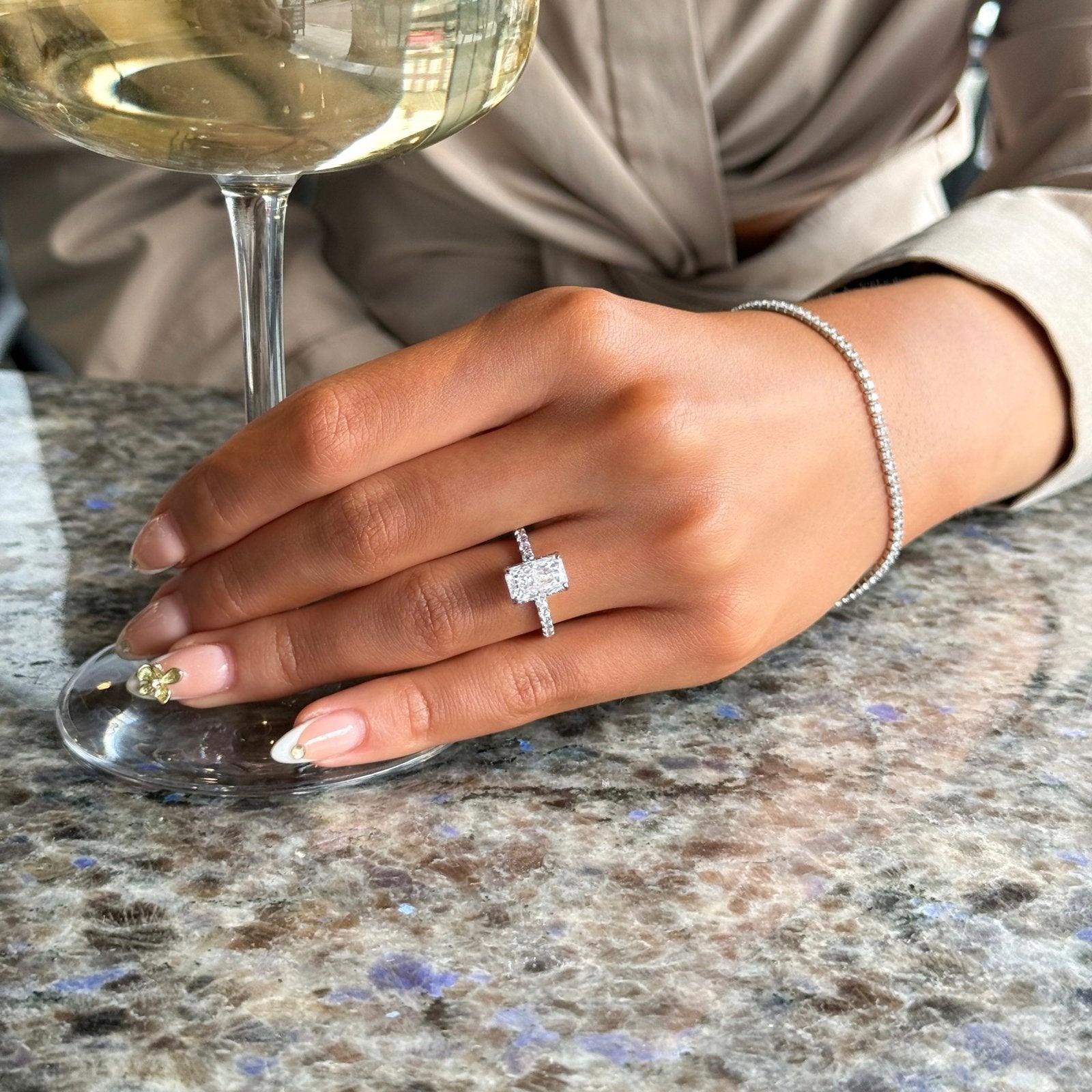Sterling Silver Seraphina Ring - Luxe Emporium x