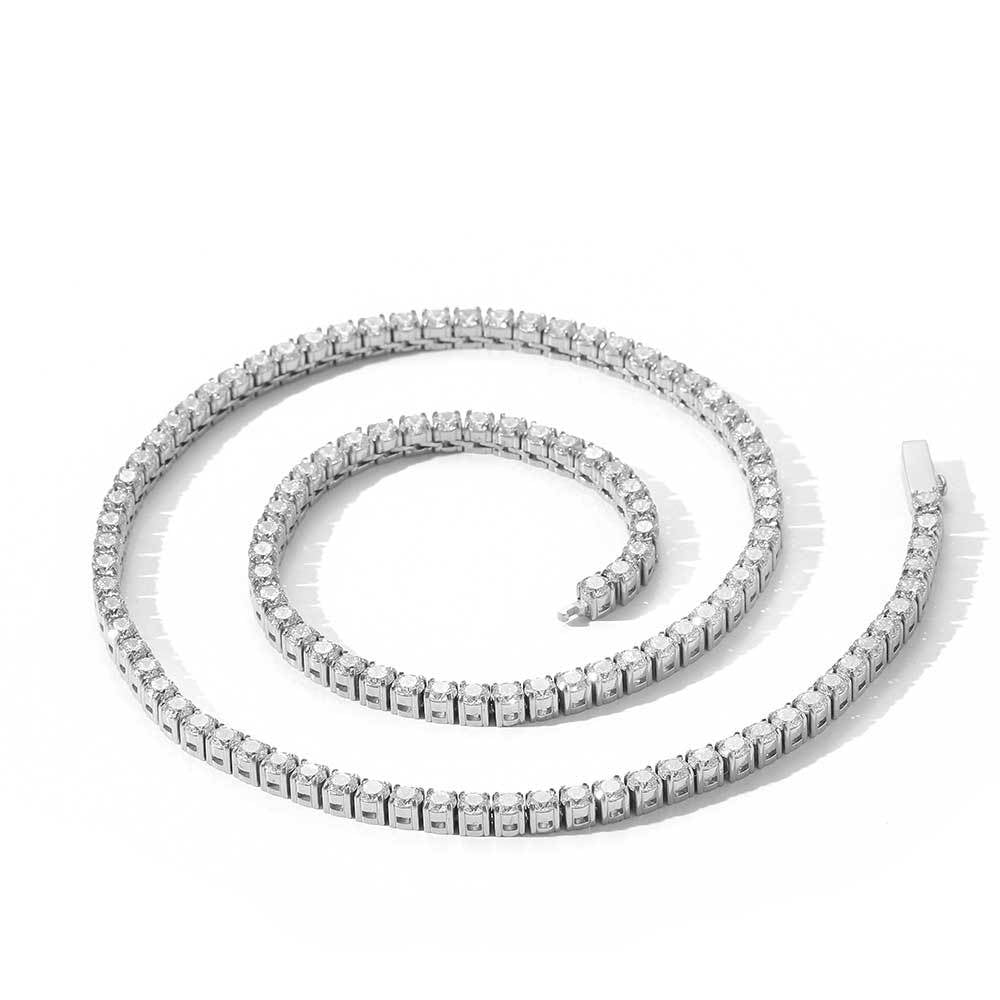 3mm Lexi Tennis Chain Necklace - Luxe Emporium x