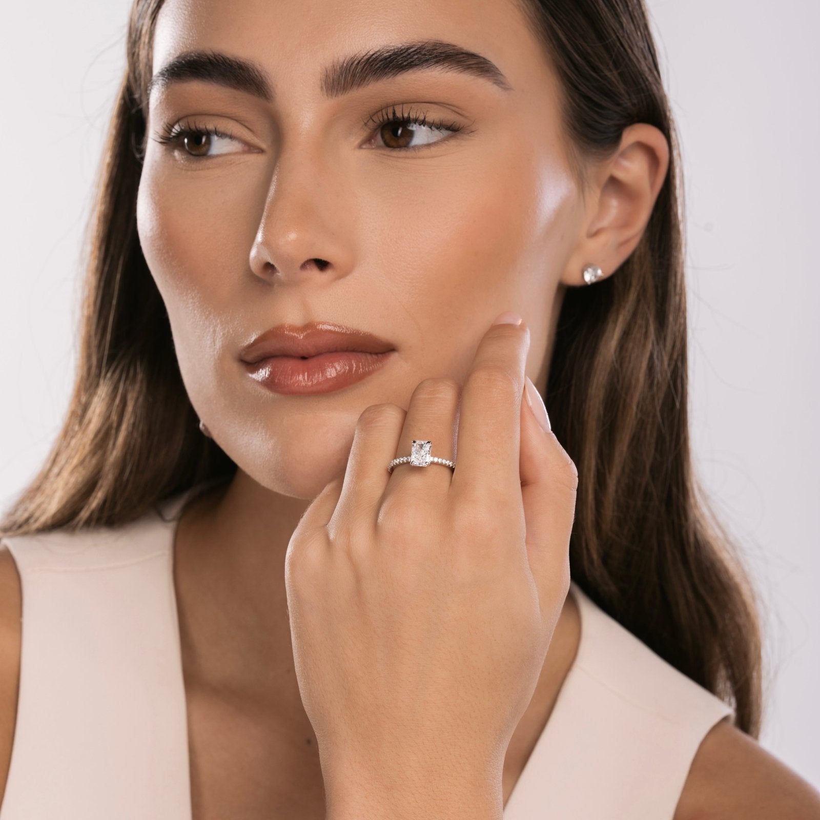 Sterling Silver Mini Jasmine Ring - Luxe Emporium x