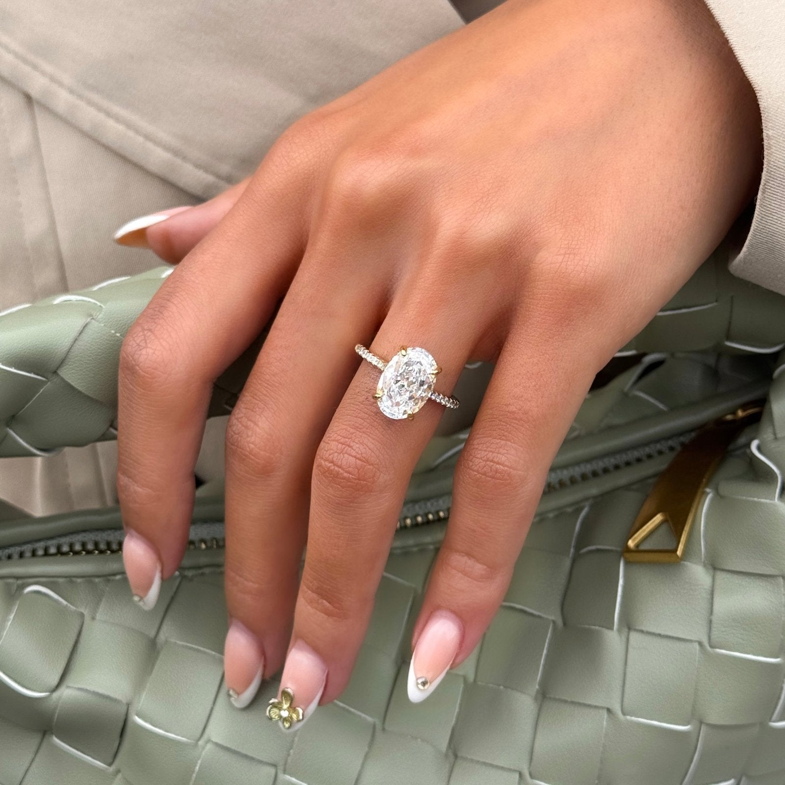 Gold Solitaire Ring - Luxe Emporium x