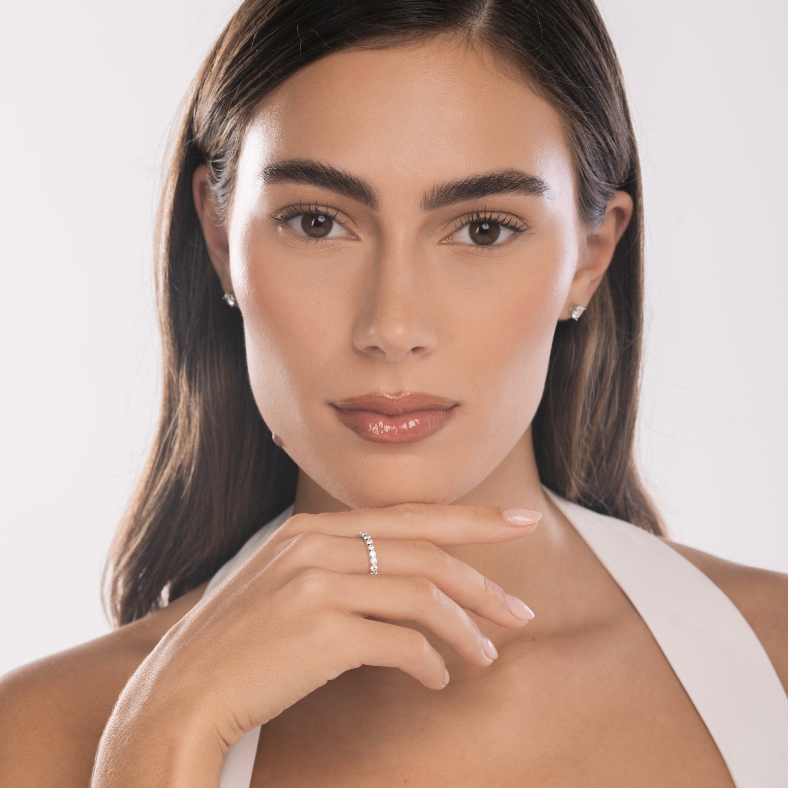 Sterling Silver Aurelia Band Ring - Luxe Emporium x