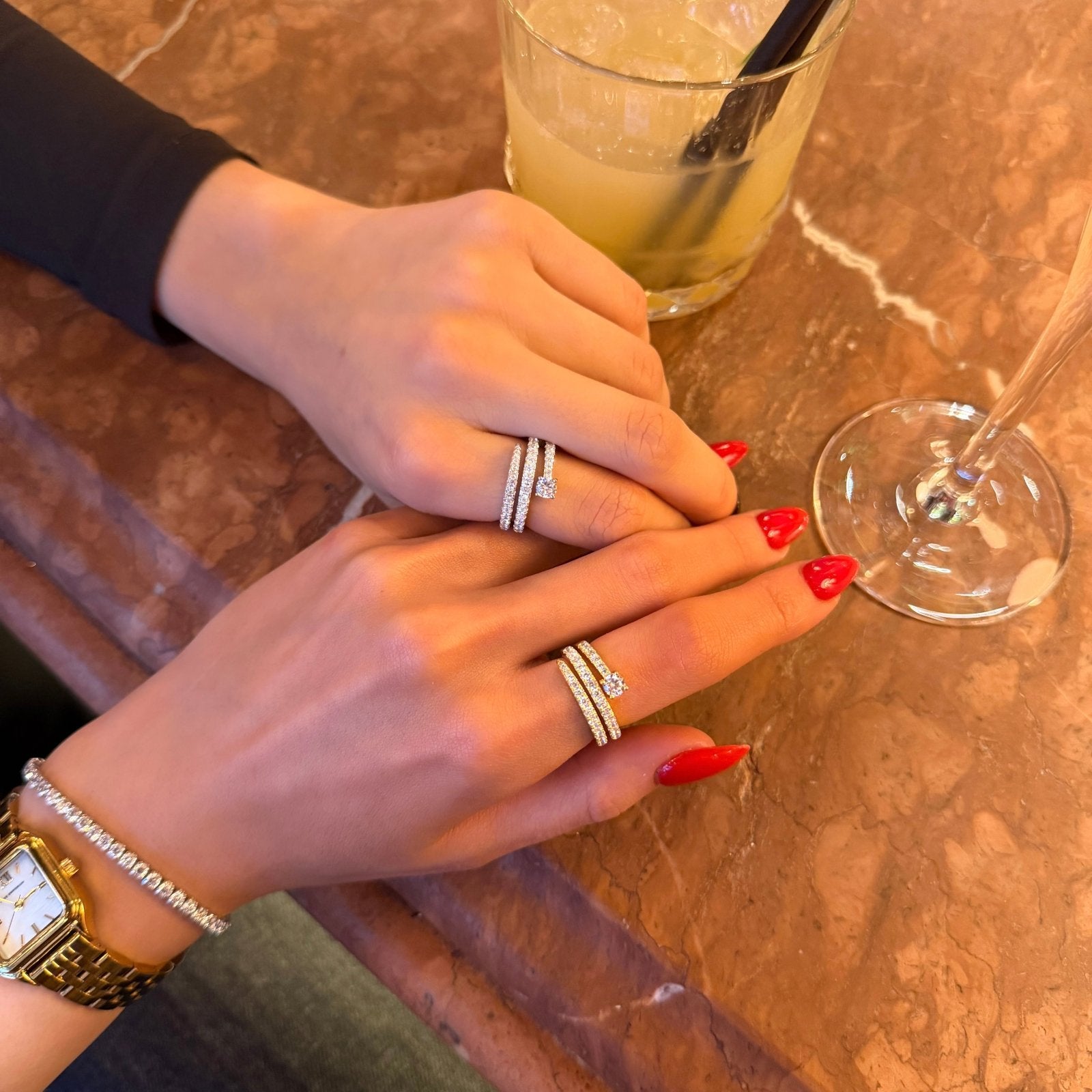 Gold Opiea Ring - Luxe Emporium x