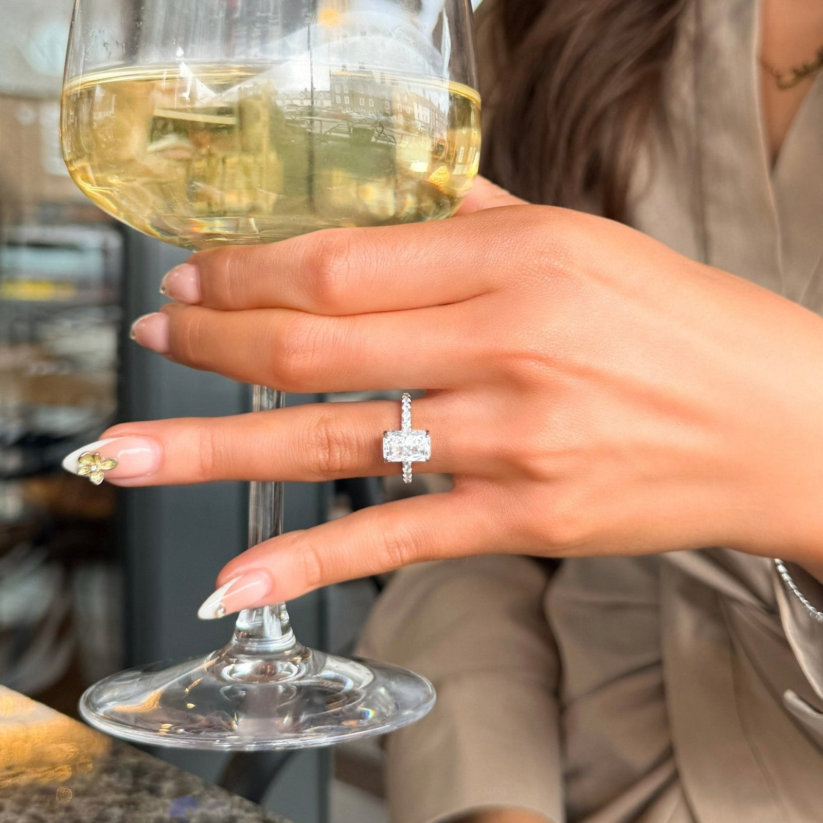 Sterling Silver Seraphina Ring - Luxe Emporium x