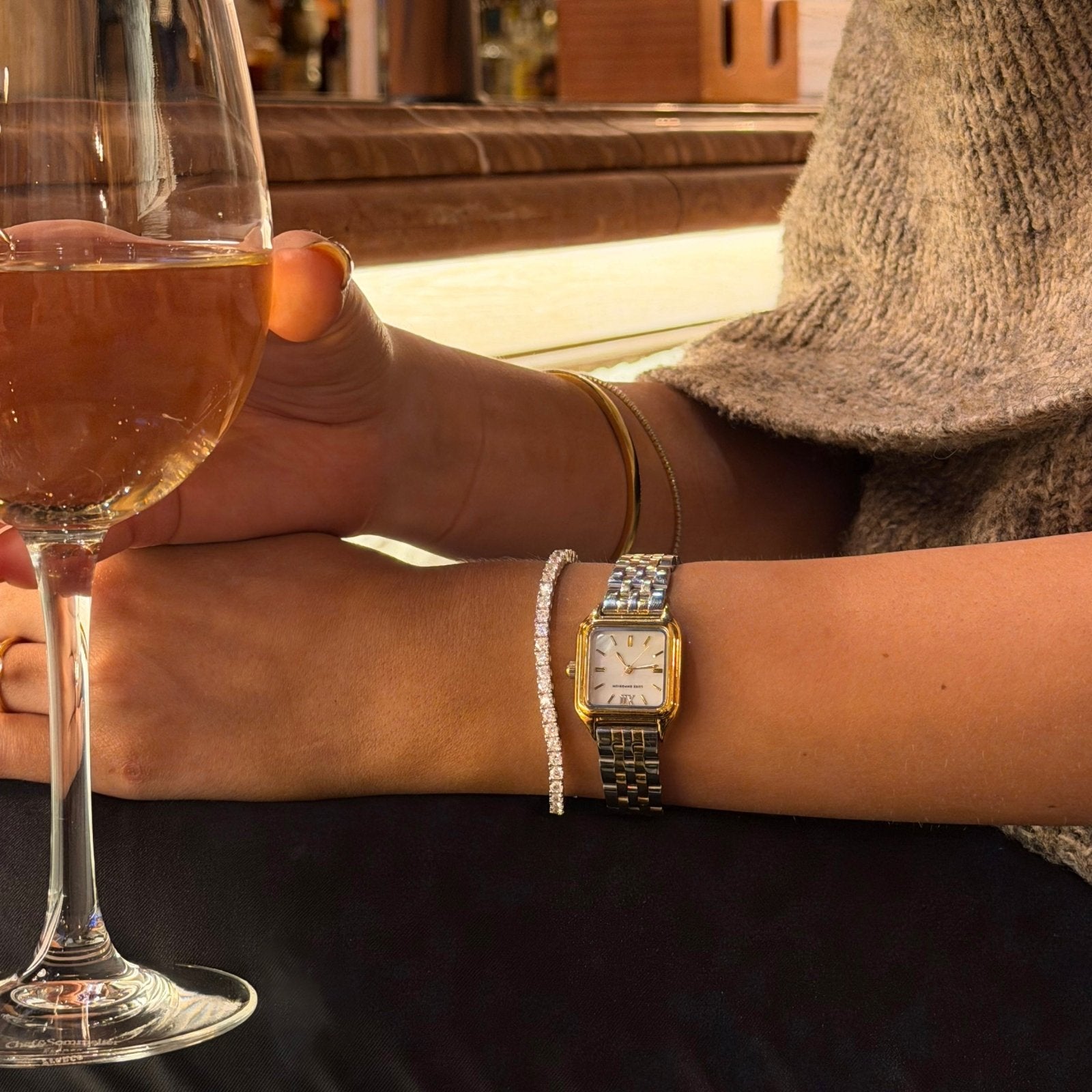 Two Tone Mayfair 26 Watch - Luxe Emporium x