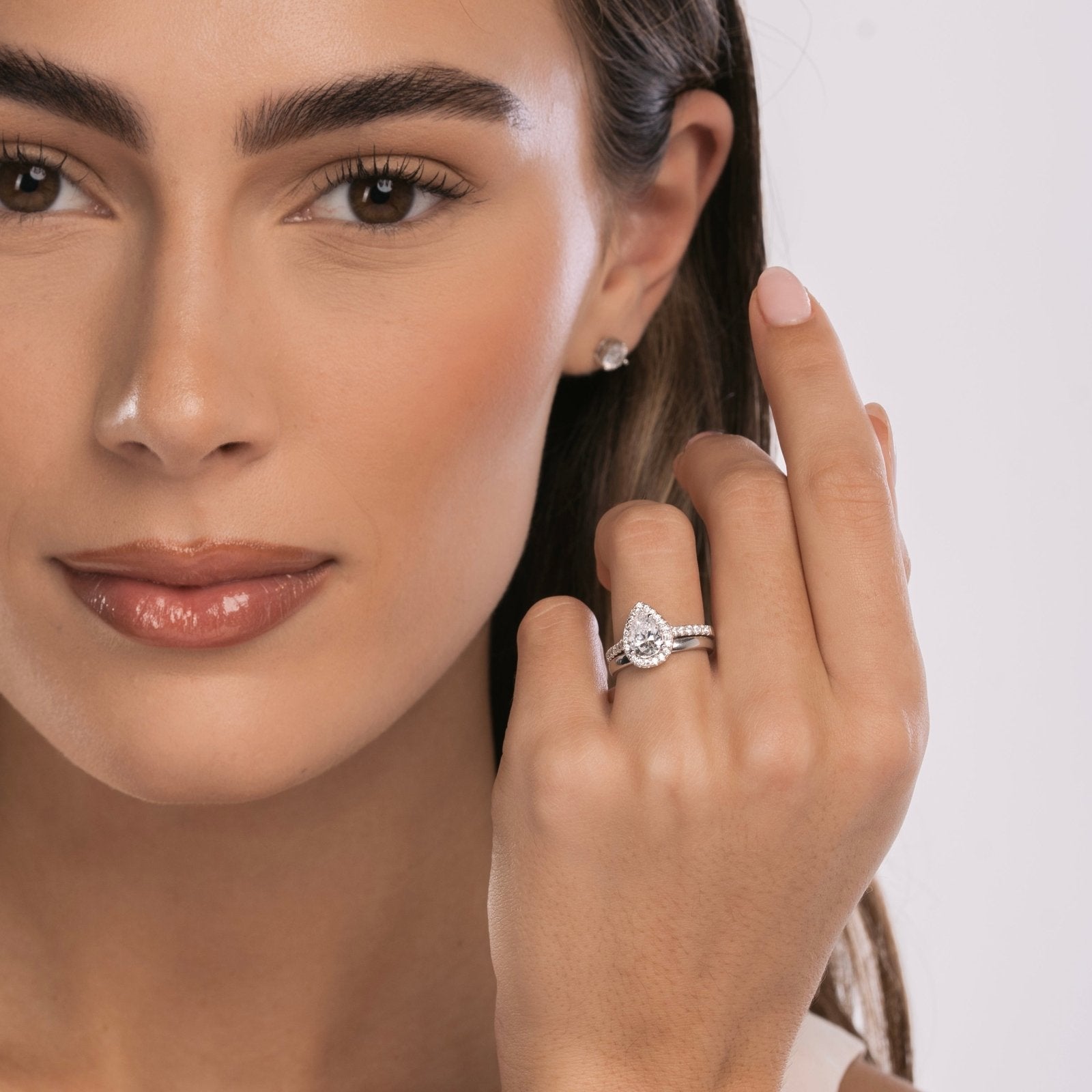 Sterling Silver Ayda Band Ring - Luxe Emporium x