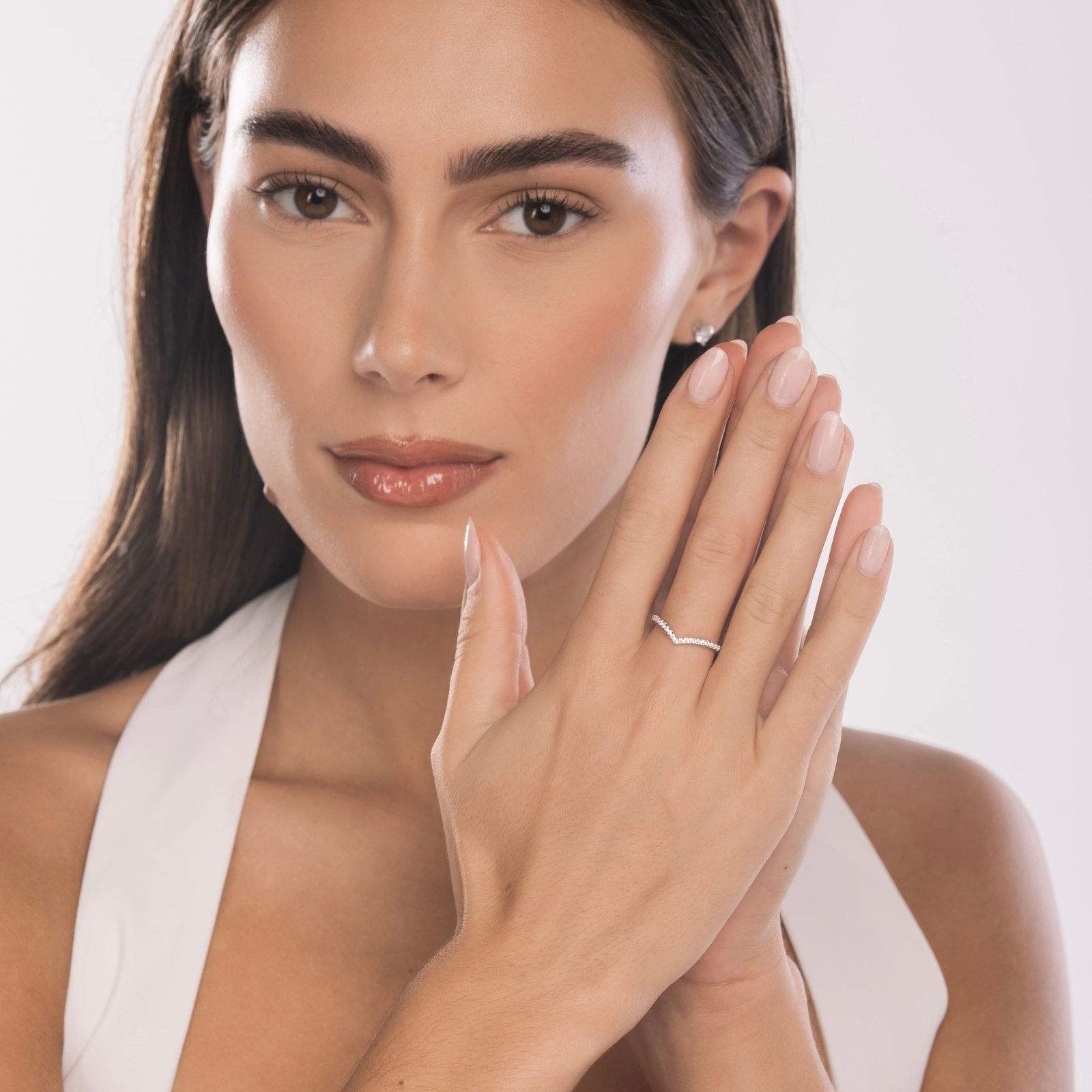 Sterling Silver Wishbone Ring - Luxe Emporium x