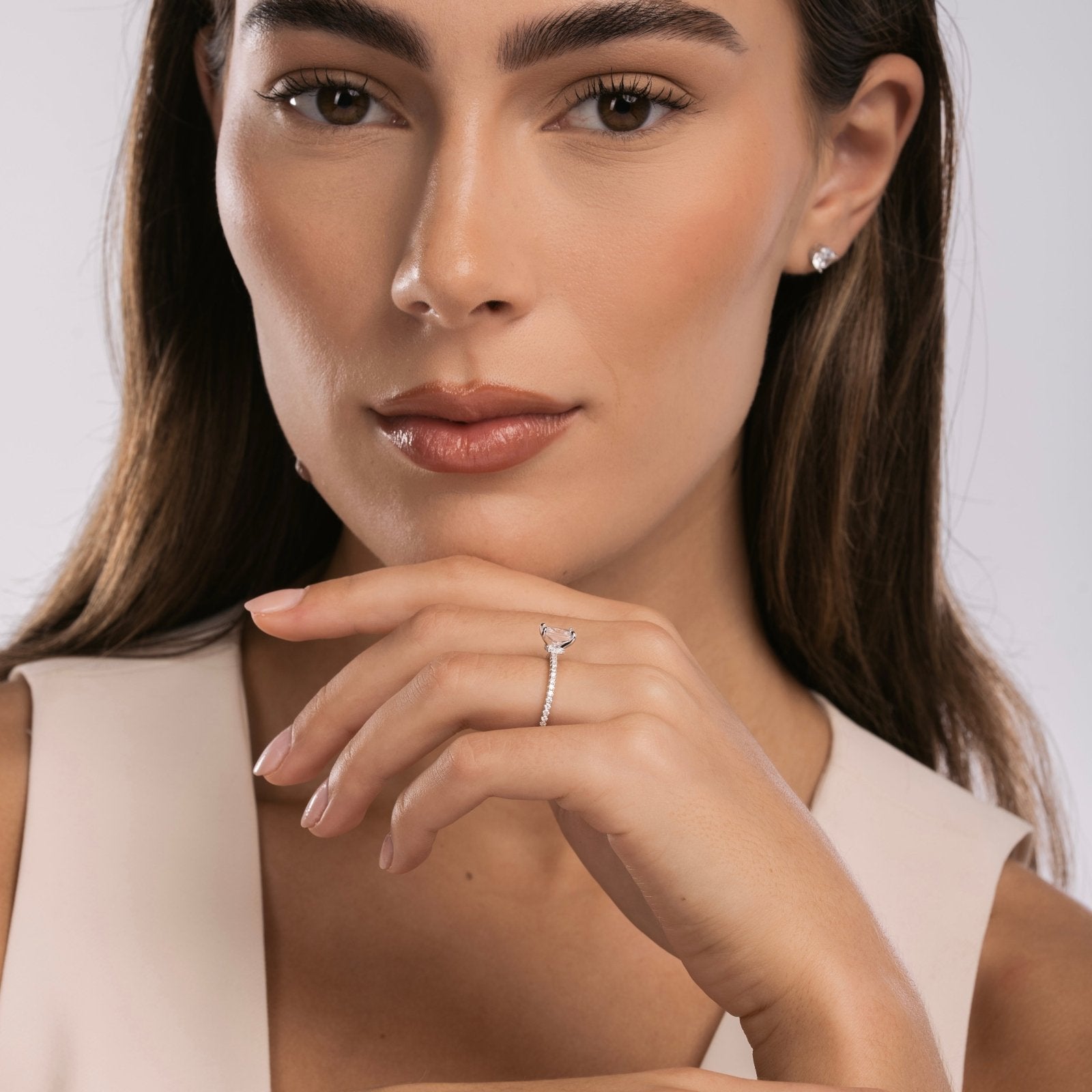 Sterling Silver Mini Jasmine Ring - Luxe Emporium x